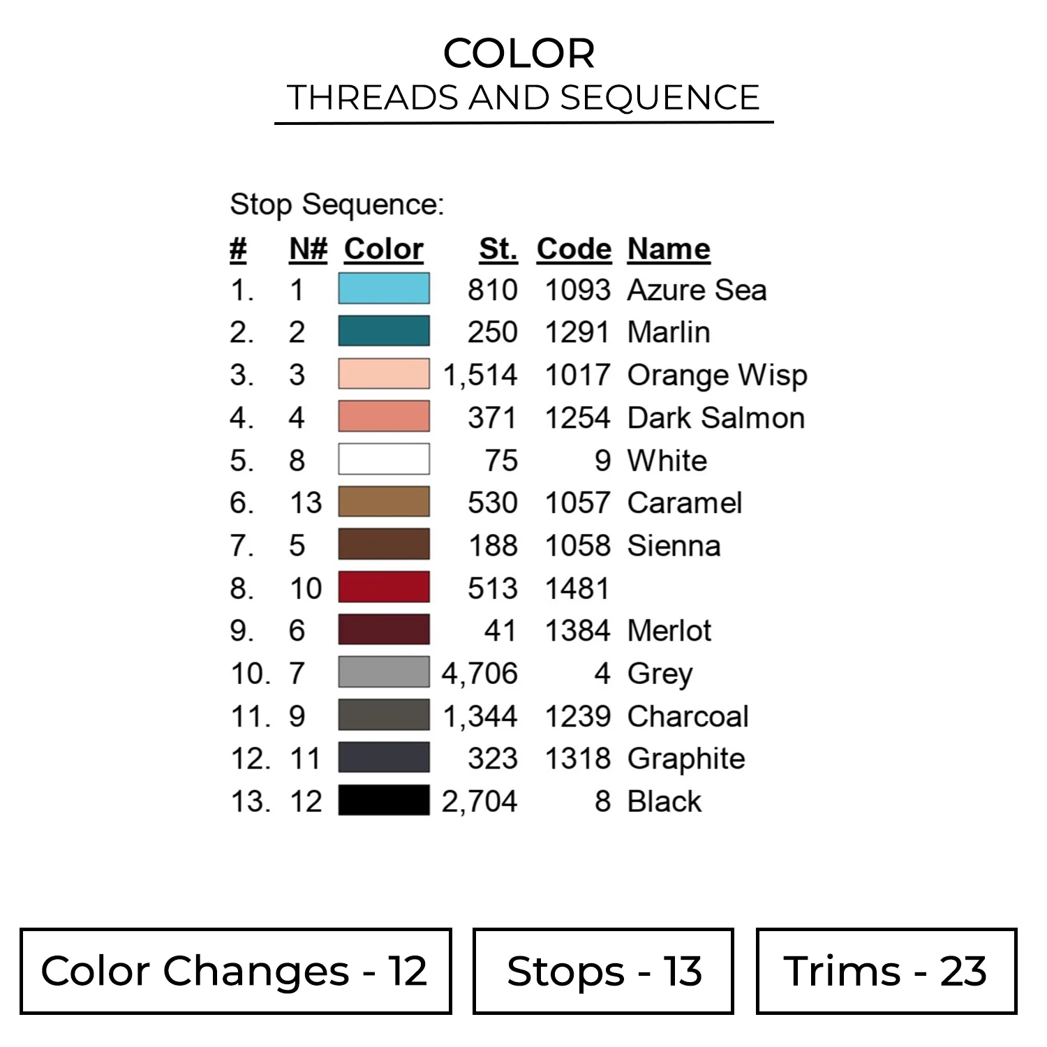 Hasbulla Embroidery Design 2 Color CLB69