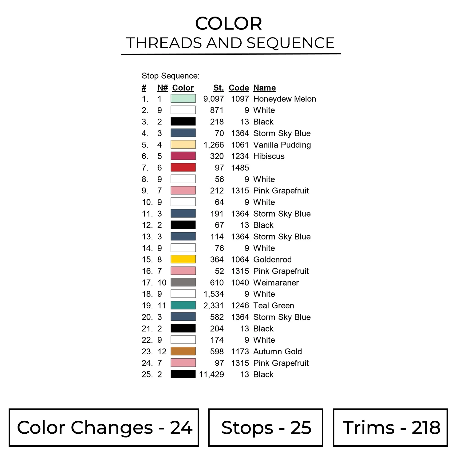 Zombie Punk Face Embroidery Design 2 Color CRT03