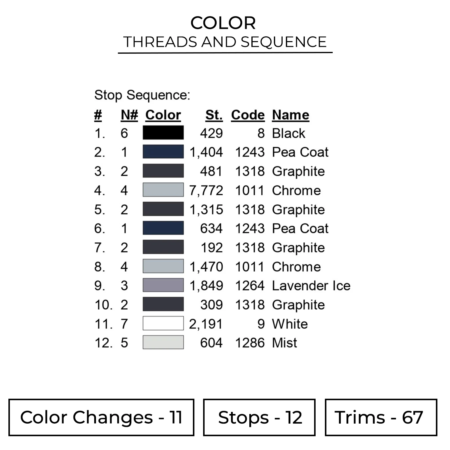 Soul Pin Embroidery Design 2 Color CRT11