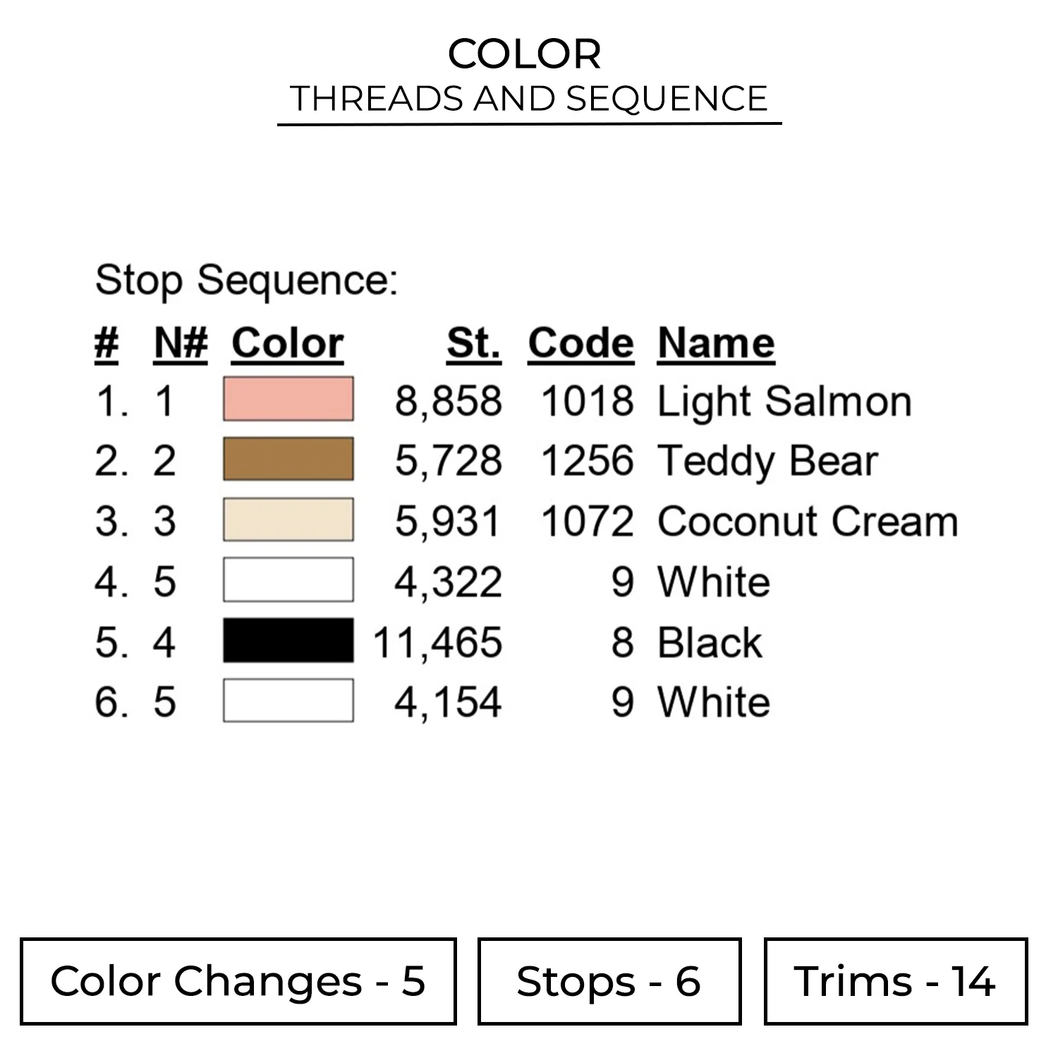 Mushroom Brain Embroidery Design 2 Color CRT32