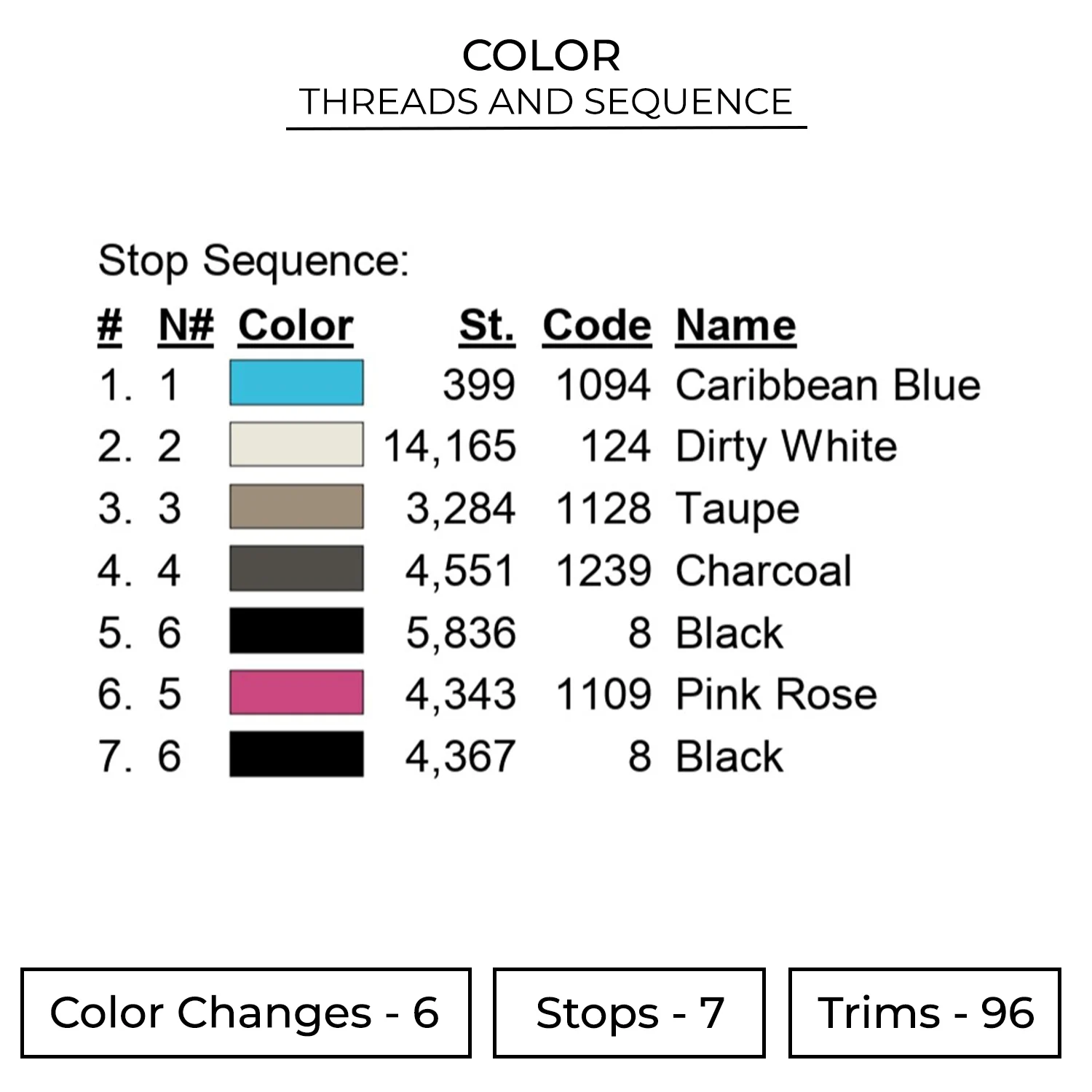 Sparrow Quilt Embroidery Design 2 Color CRT52