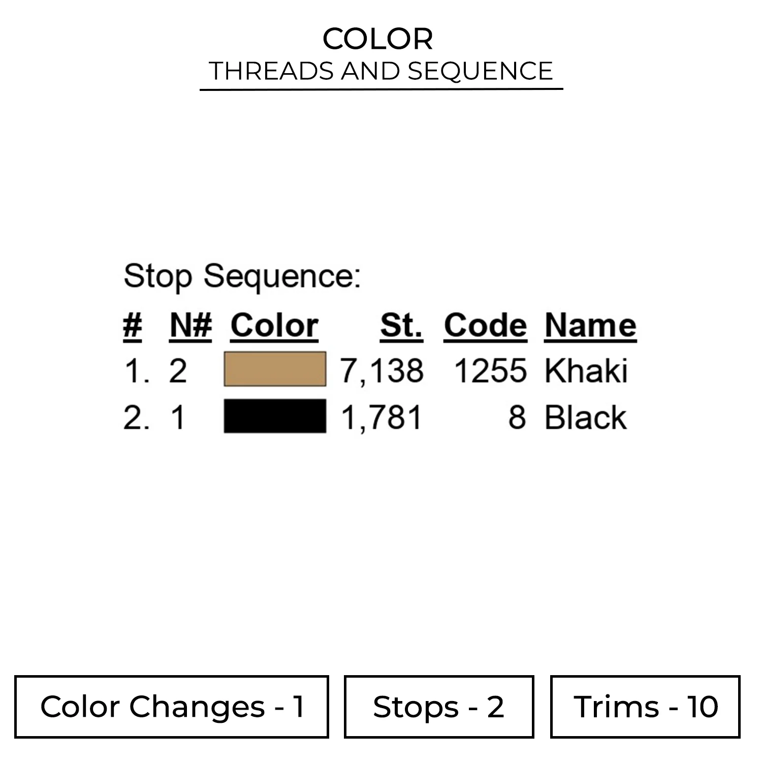 Bicep Embroidery Design - Muscle Embroidery Design 2 Color GYM06