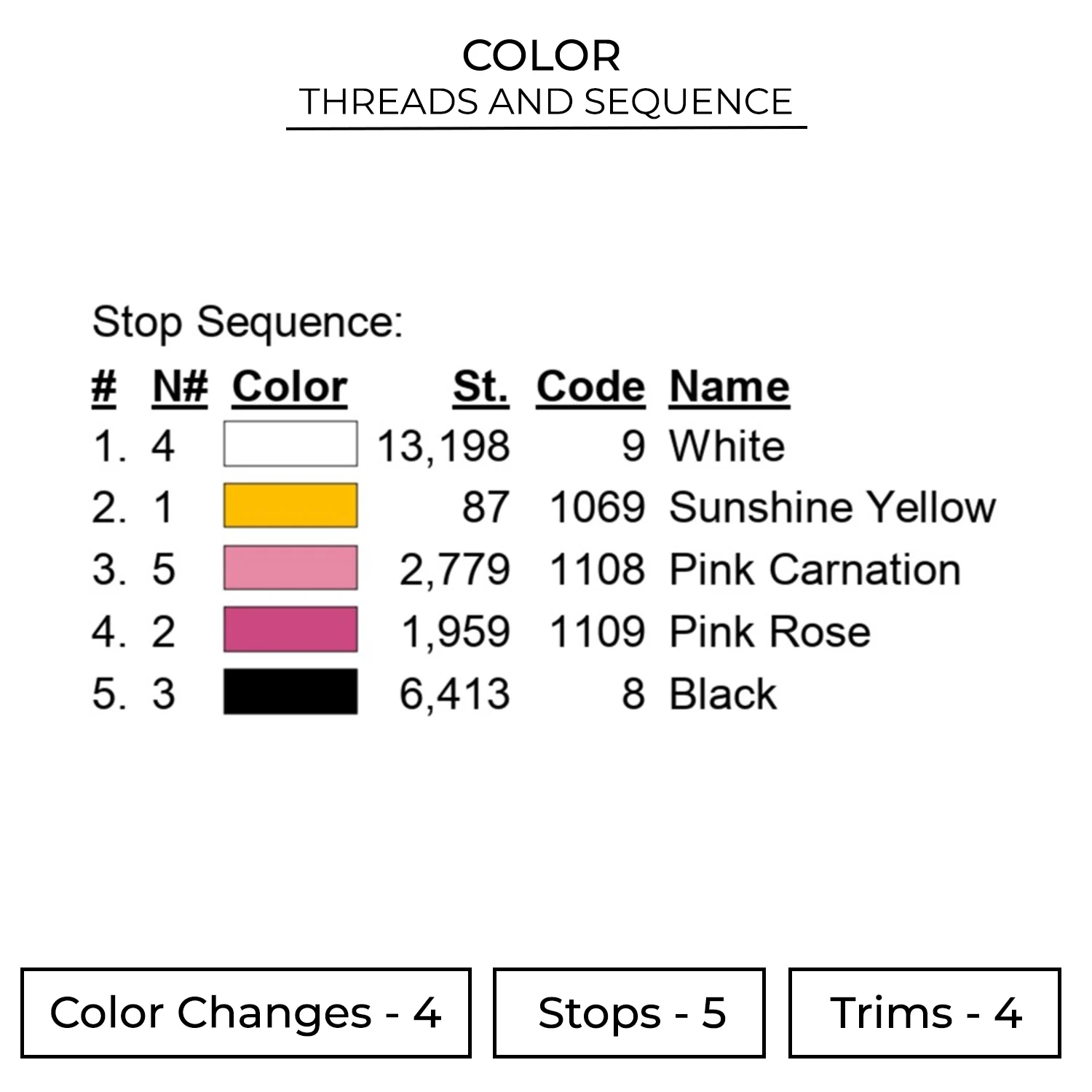 Kitty Heart Embroidery Design - Hello Kitty 2 Color HLK14