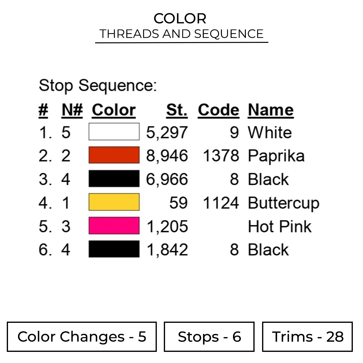 Devil Kitty Embroidery Design - Hello Kitty 2 Color HLK16