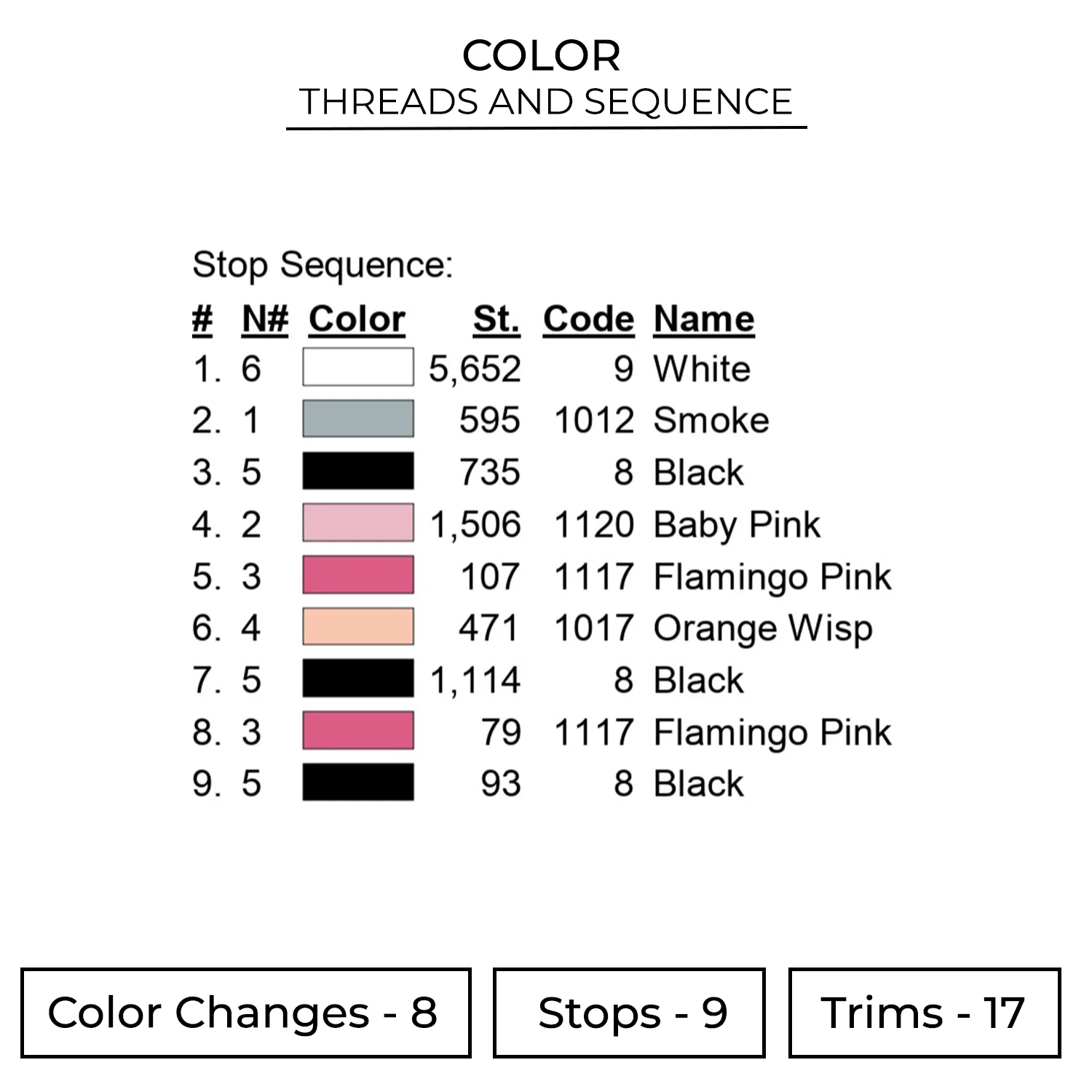 Ghost Love Letter Embroidery Design 2 Color HLW05