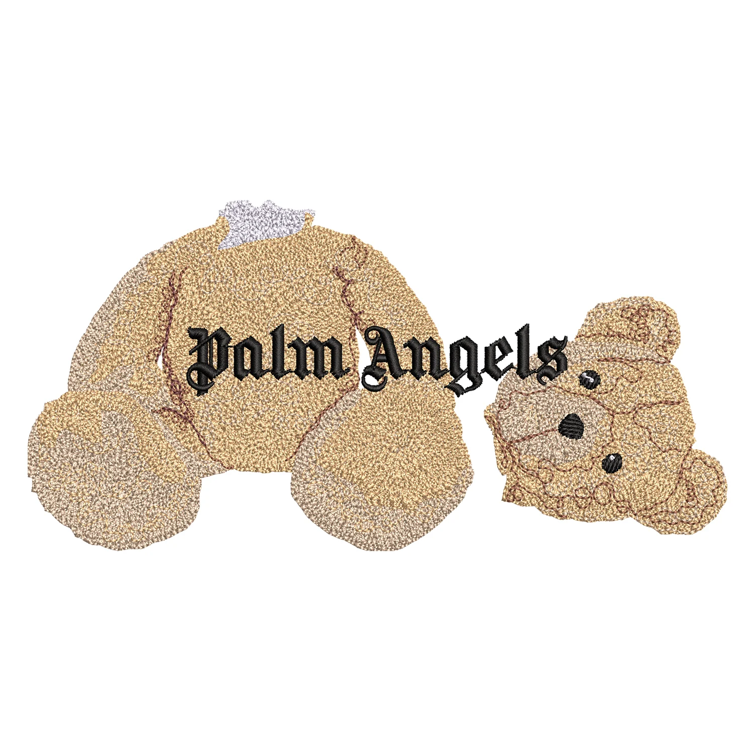 Teddy Palm Angels Embroidery Design