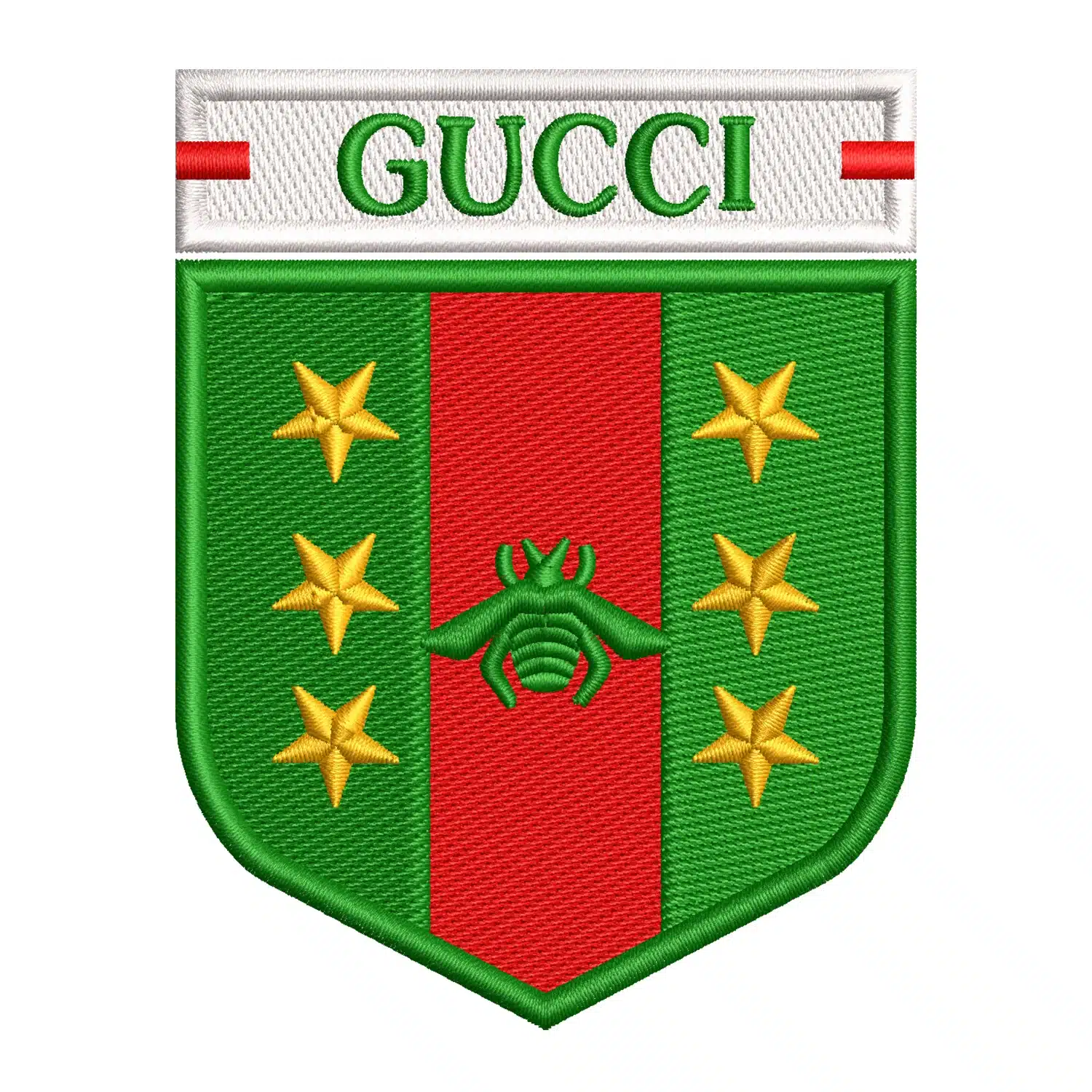 Gucci Bee Monogram Embroidery Design