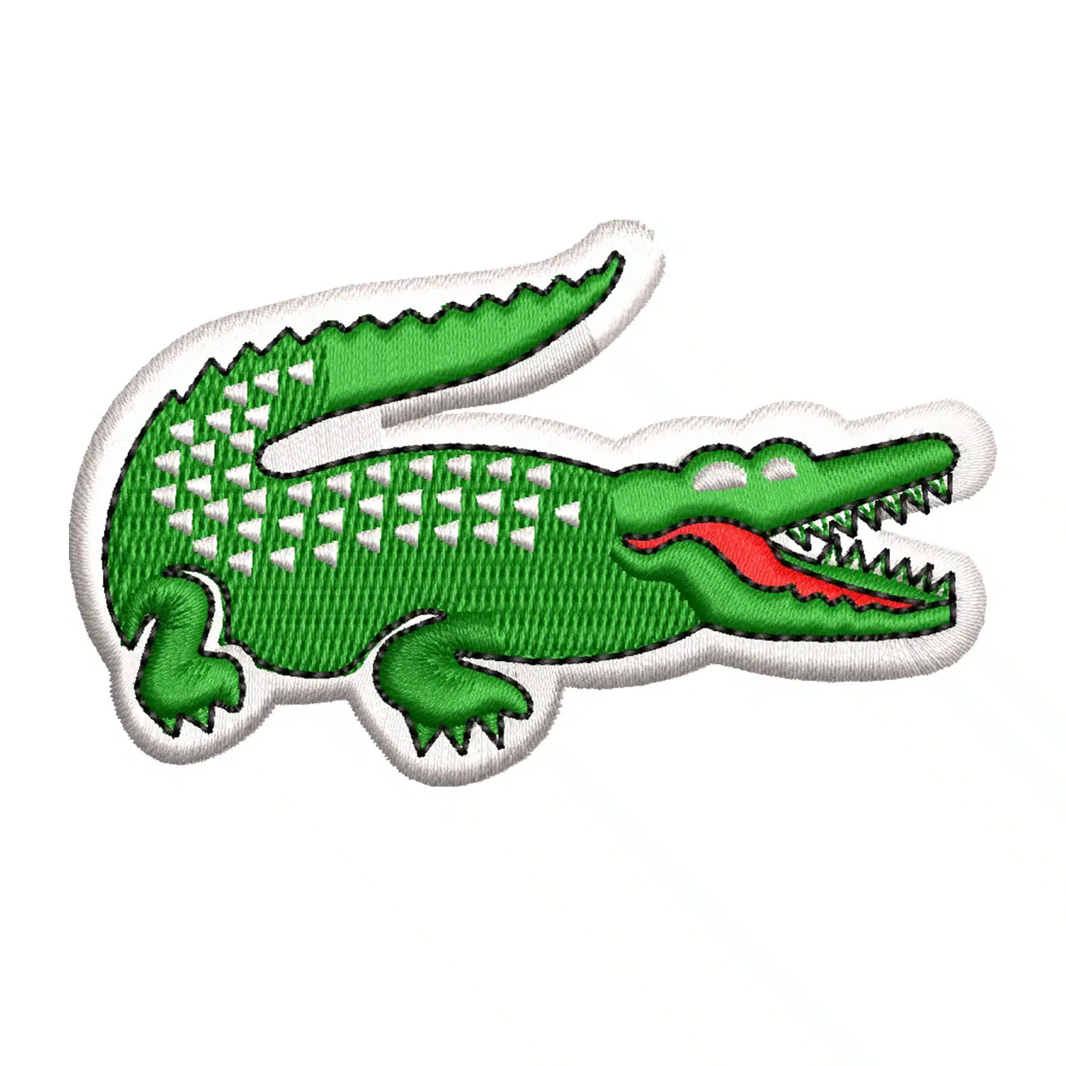 Lacoste Logo Embroidery Design