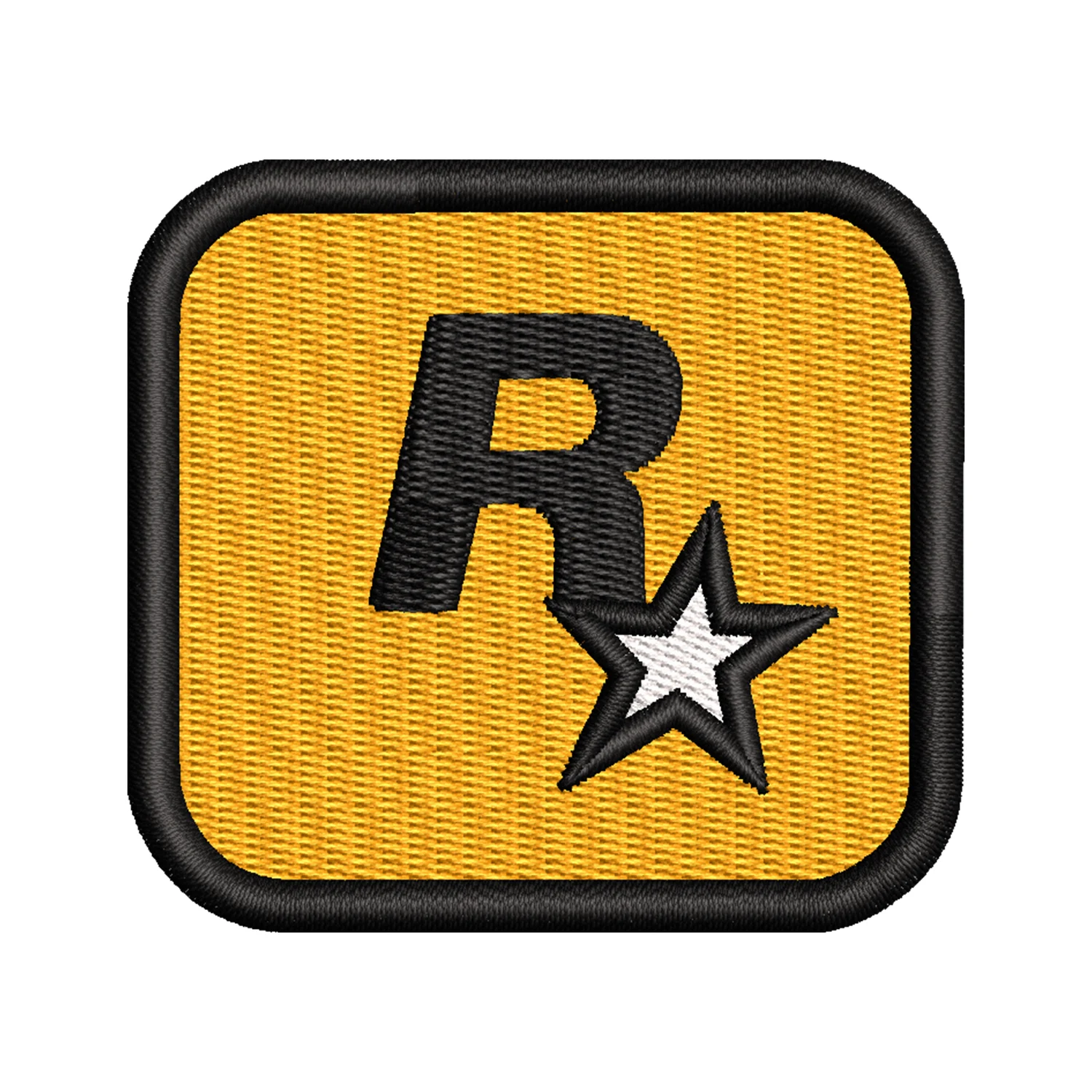 Rockstar Games Logo Embroidery Design
