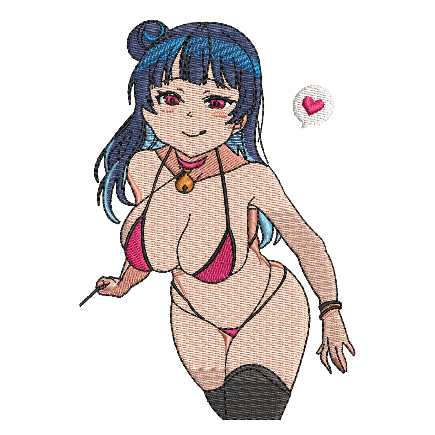 Xiangling Bikini Embroidery Design