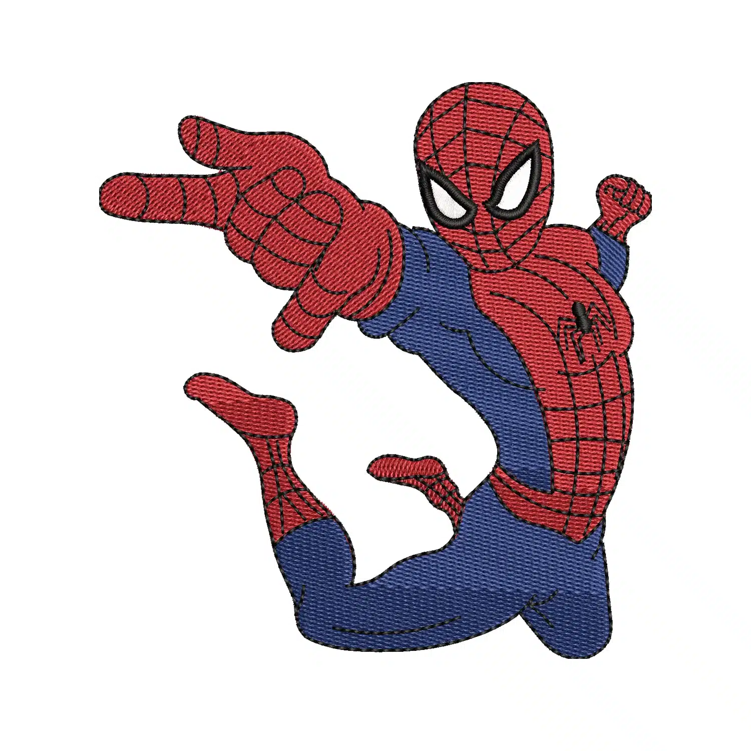 Spiderman Embroidery Design