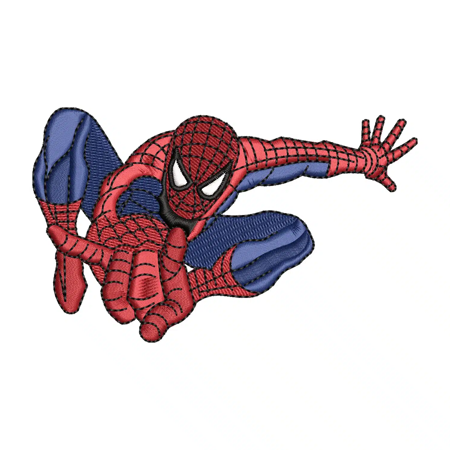 Spiderman Embroidery Design