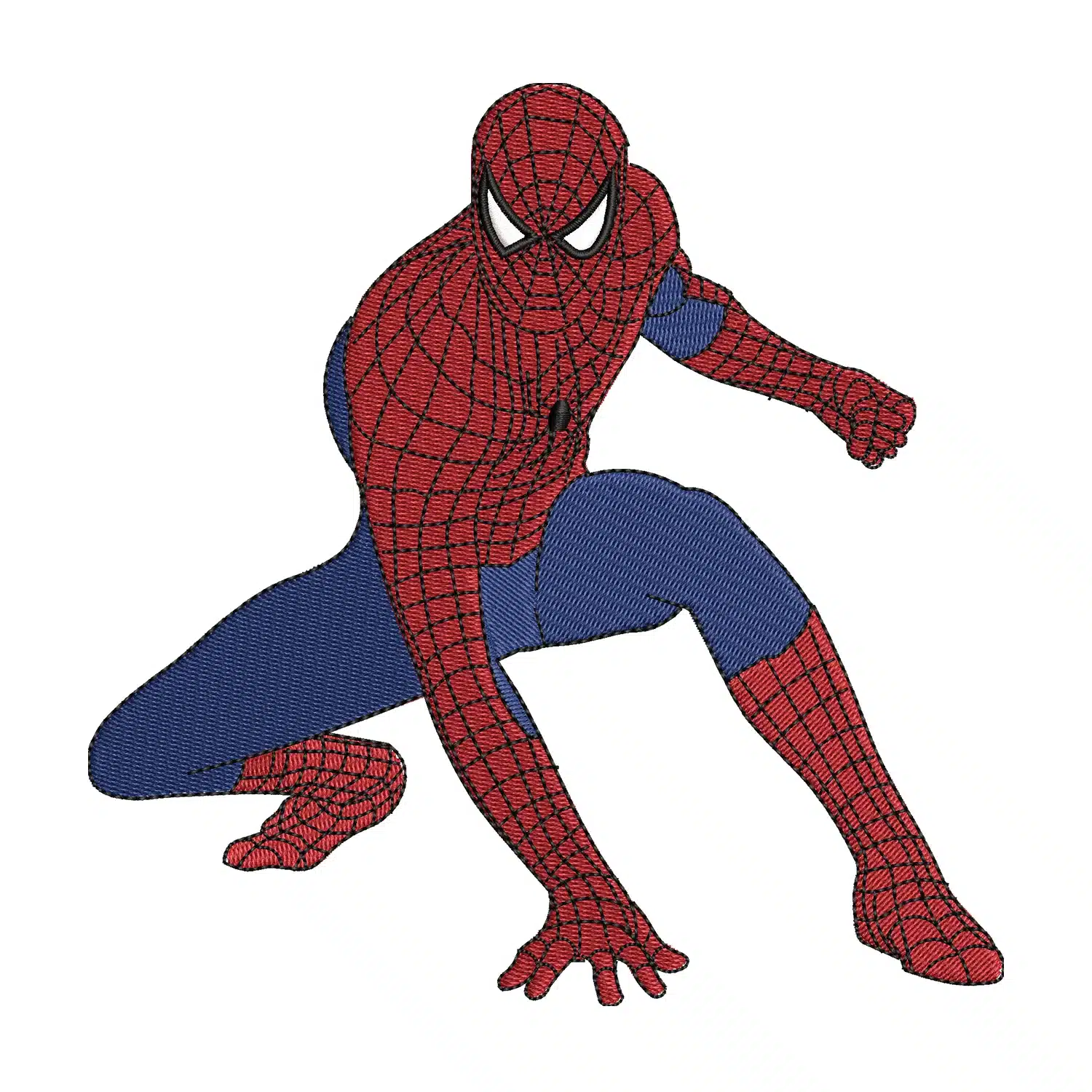 Spiderman Embroidery Design