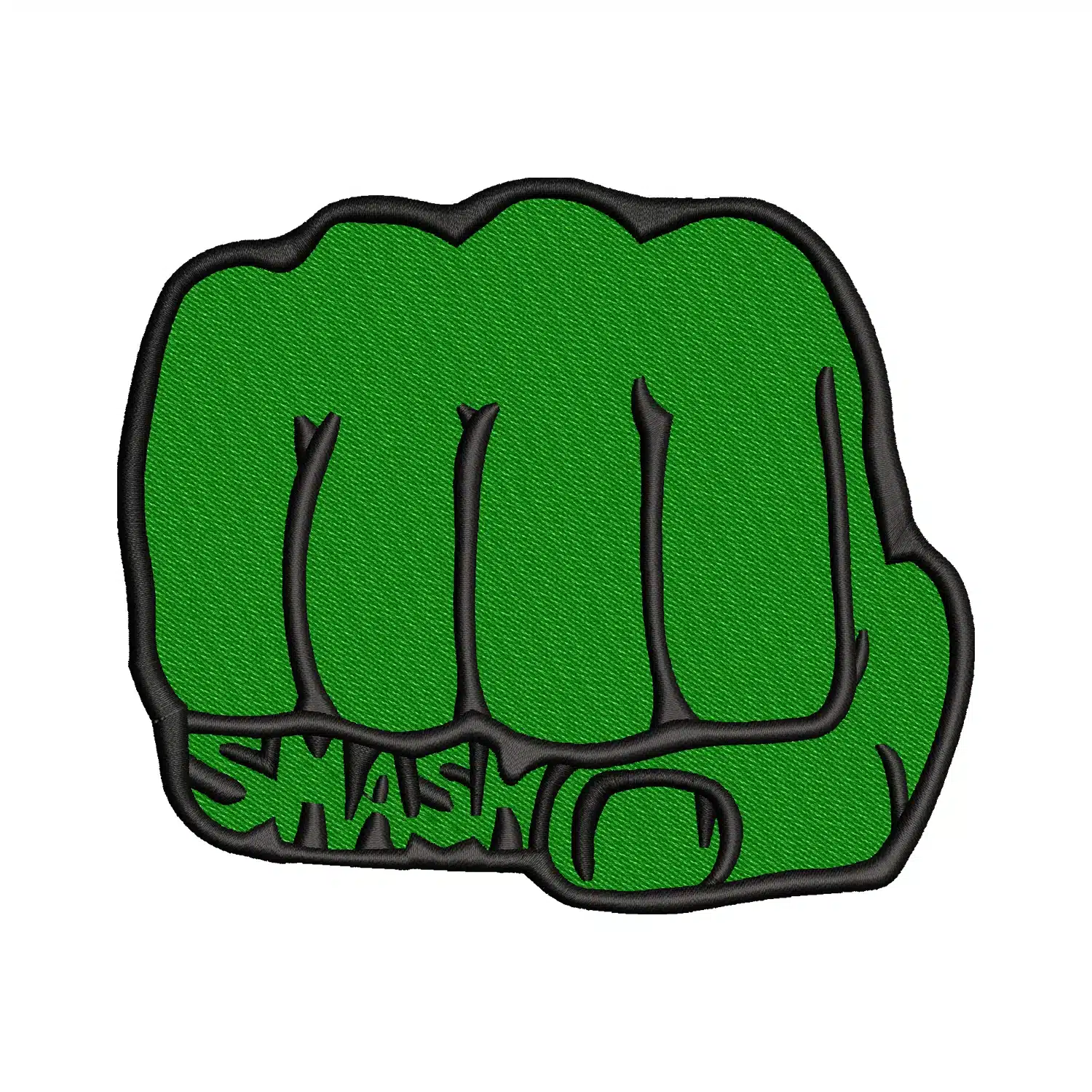 Hulk Smash Embroidery Design