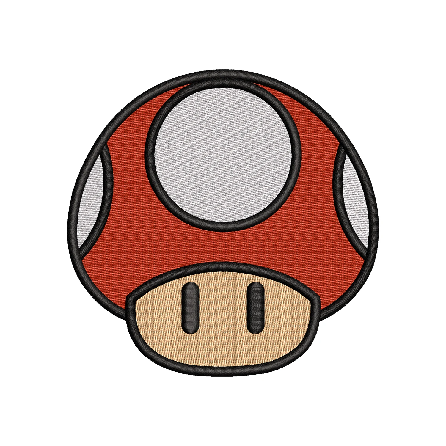 Mushroom Embroidery Design