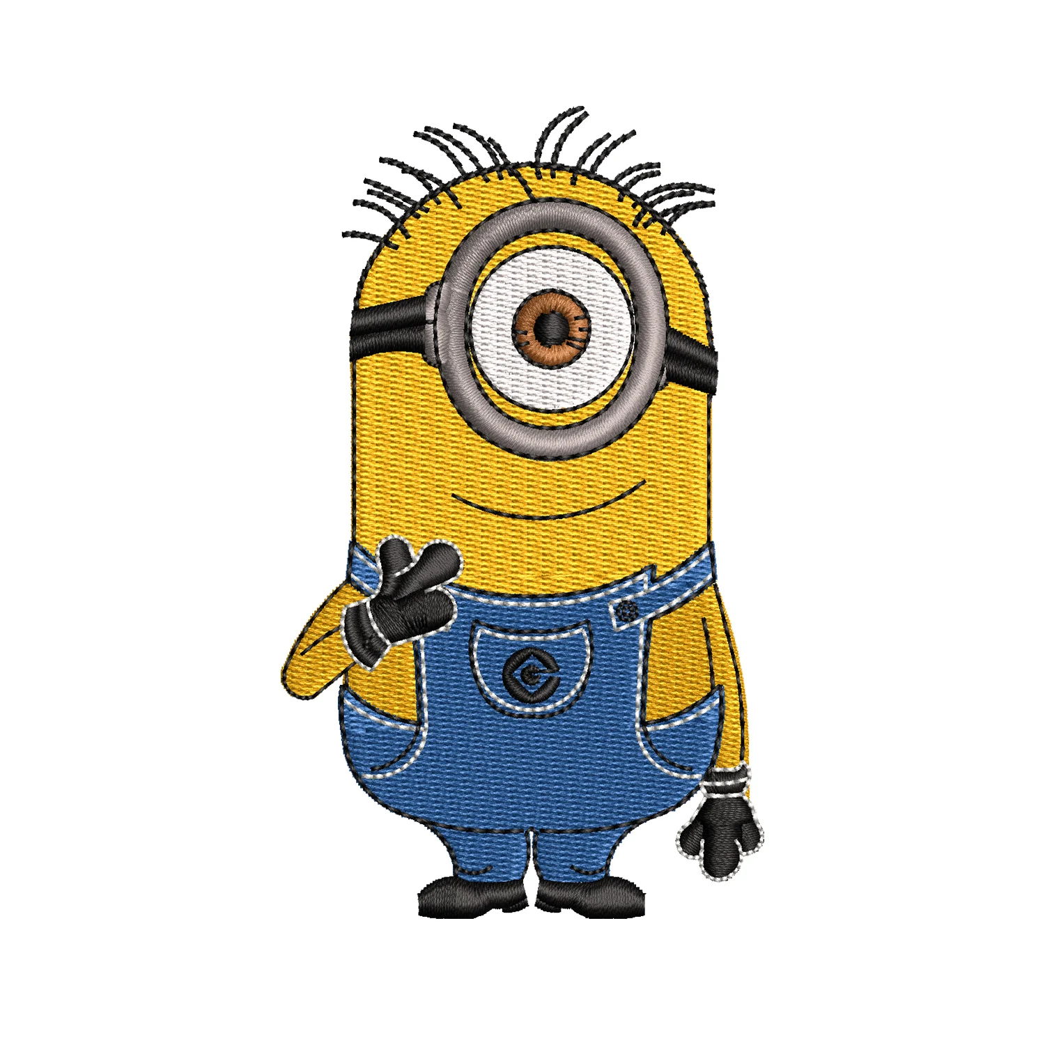 Minion Embroidery Design