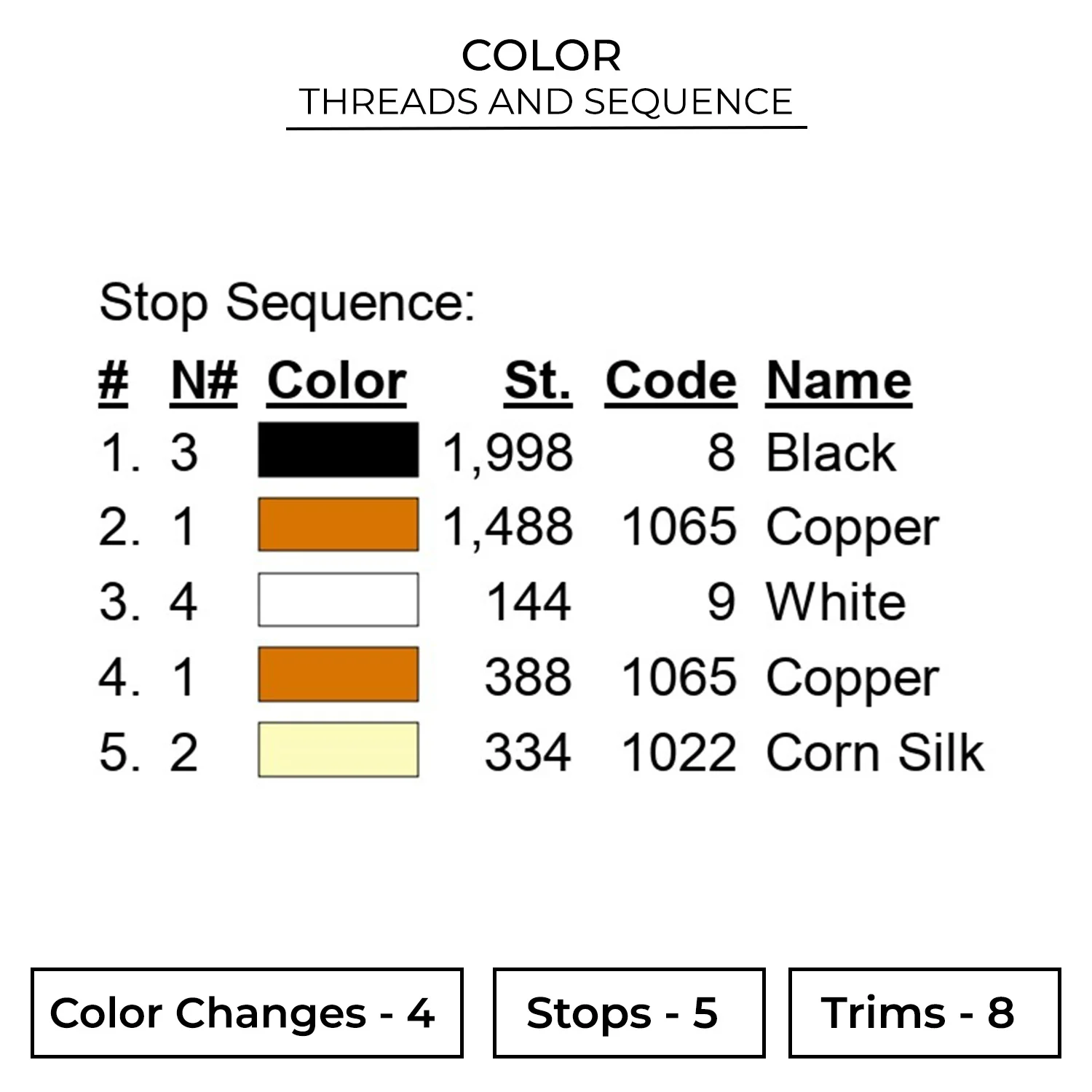 Orange Juice Embroidery Design - Cocktails 2 Color FAK10