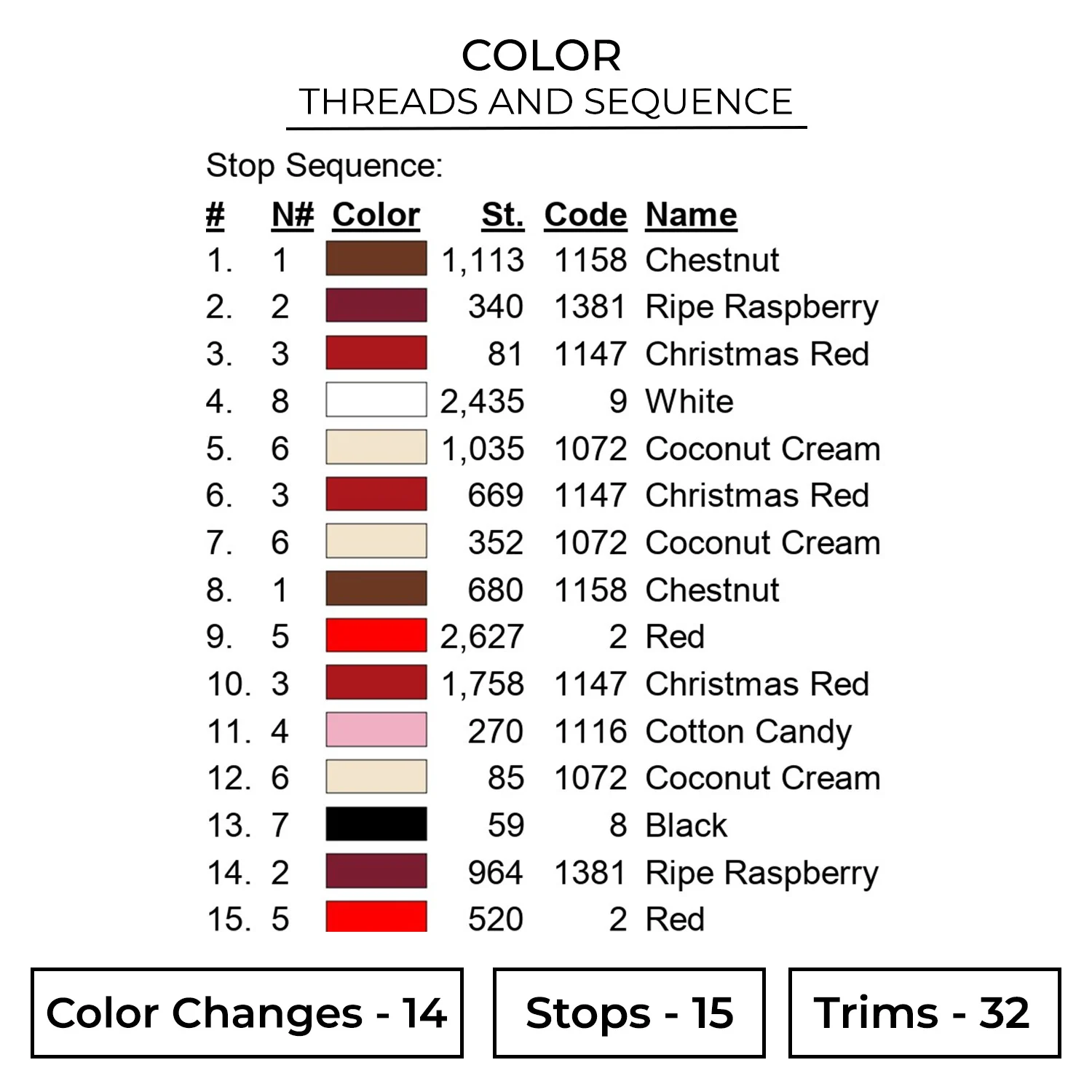 Love Heart Gnome Embroidery Design - Love & Valentine 2 Color LAV36