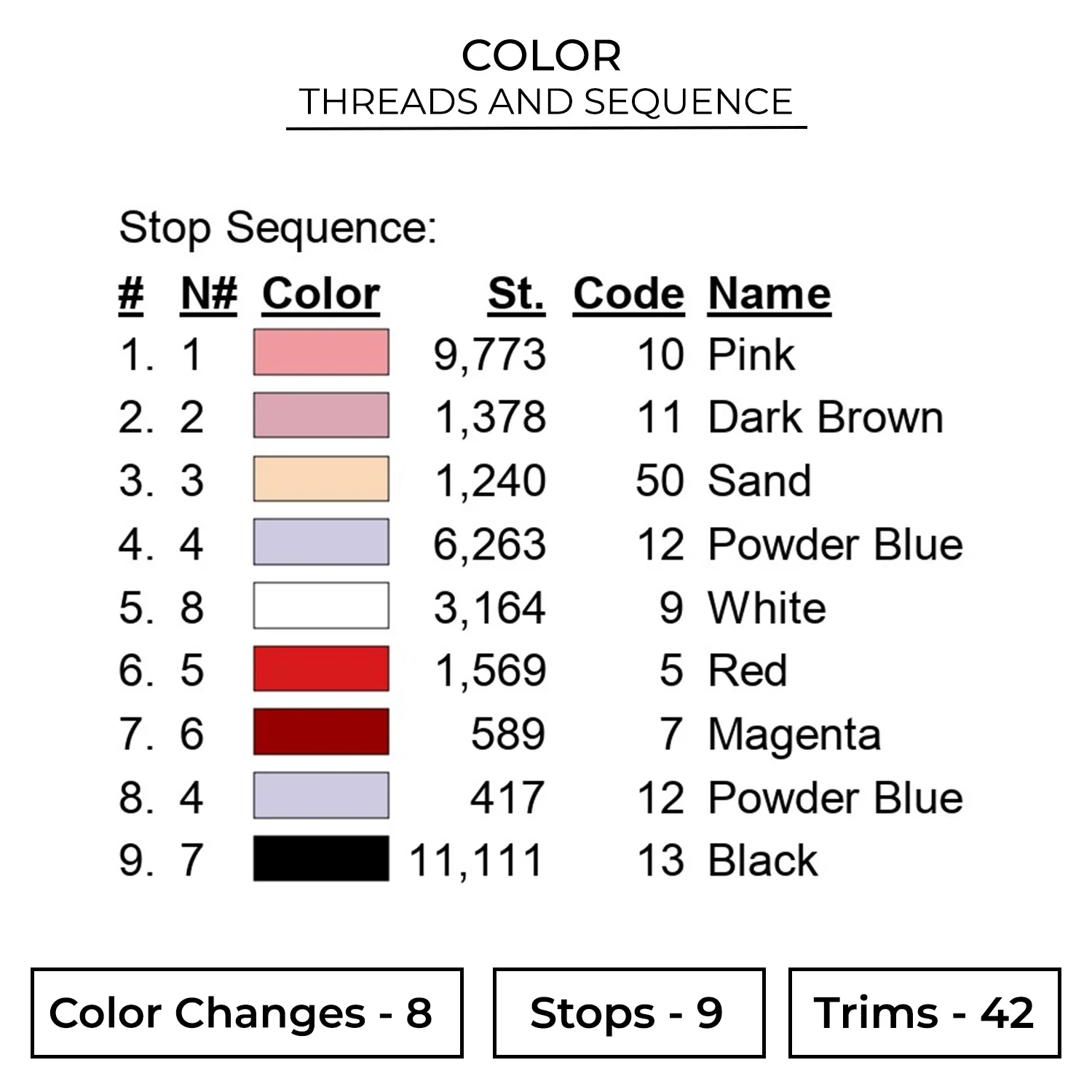 Slowking Embroidery Design - Pokemon Anime Embroidery Design 2 Color POK241