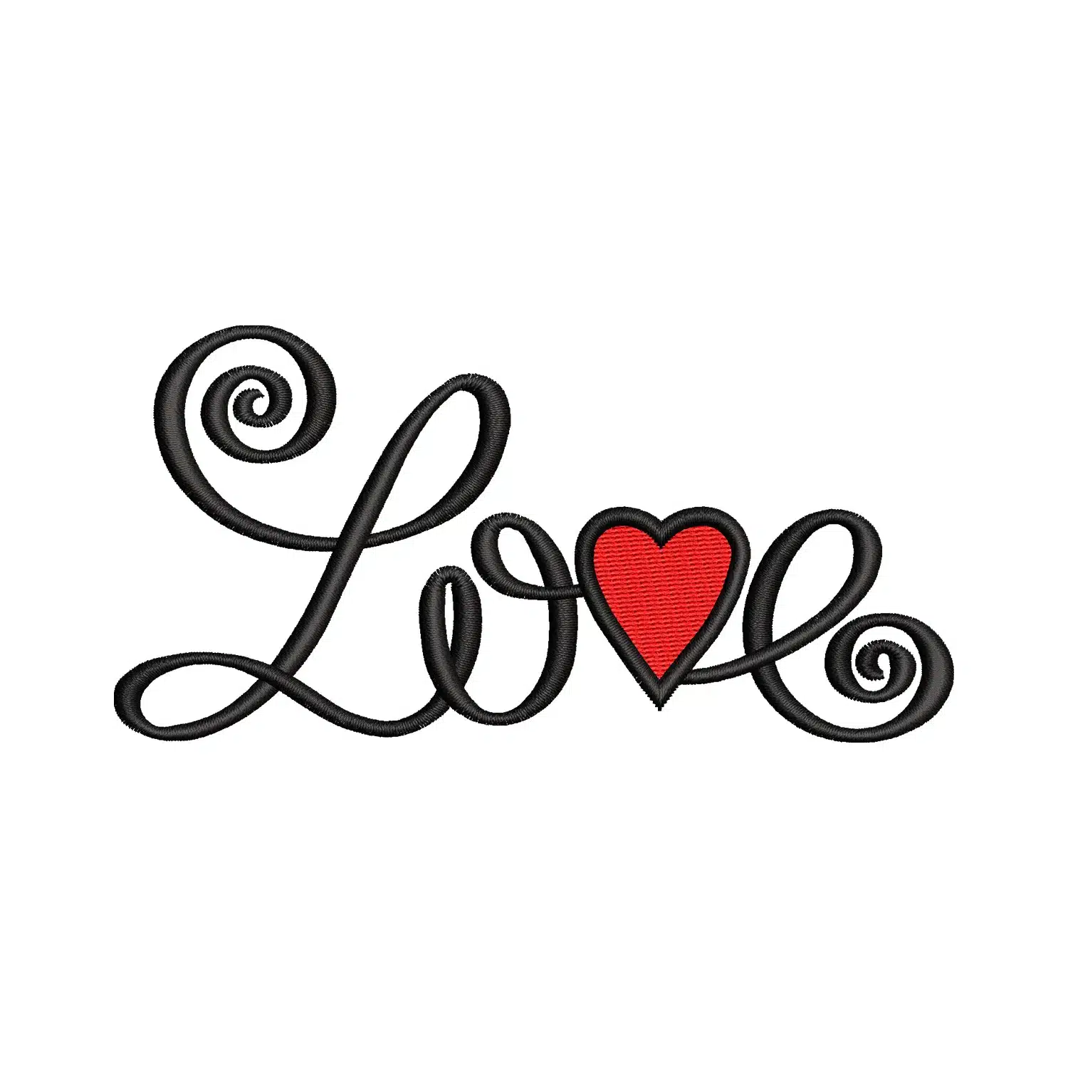 Love Heart Embroidery Design Love Heart Embroidery Design