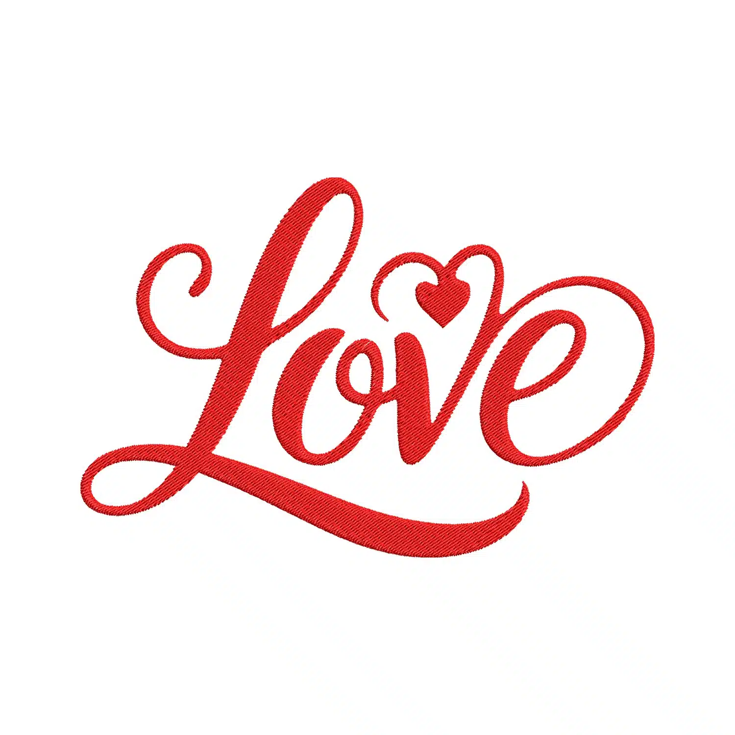 Love Embroidery Design