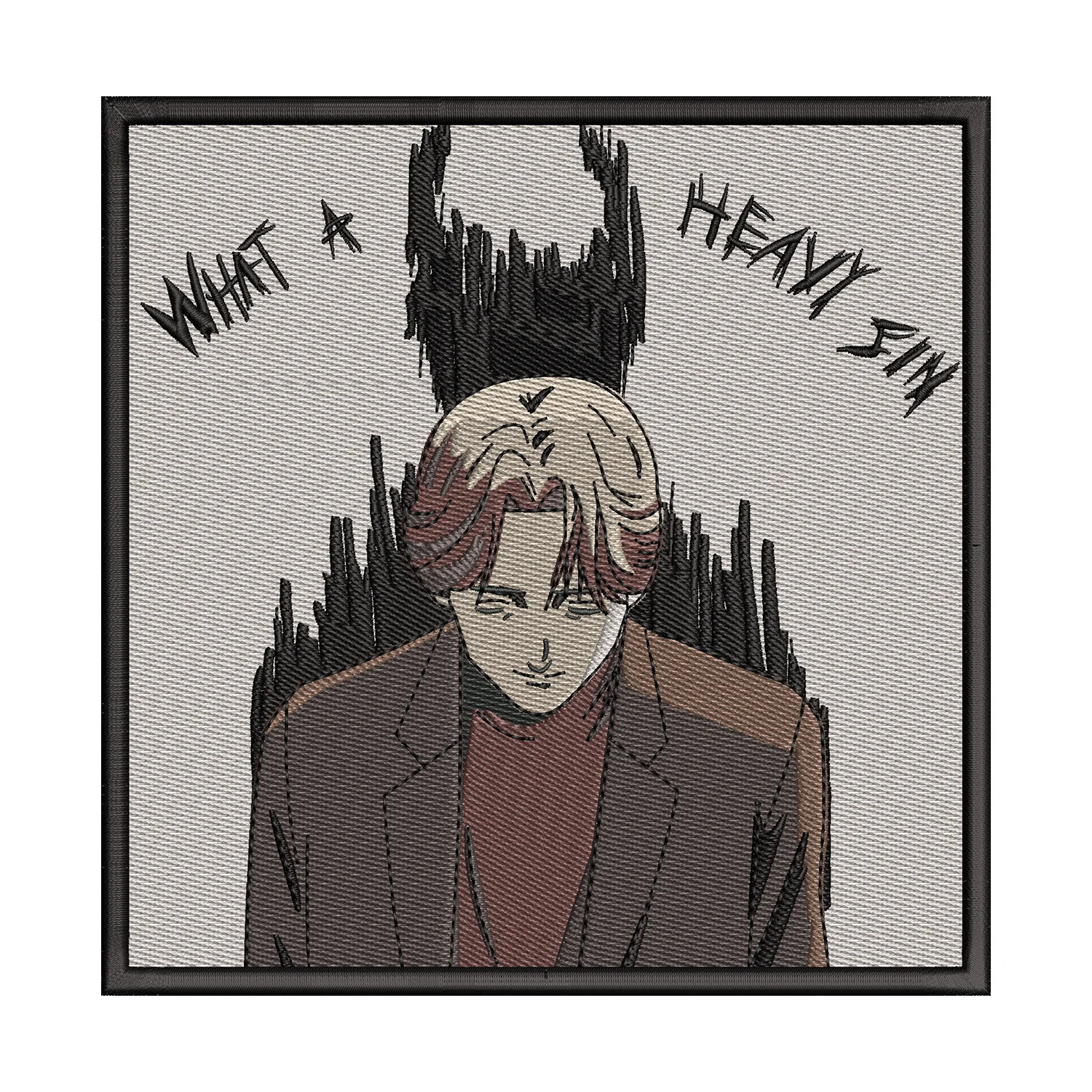 Johan Liebert Embroidery Design