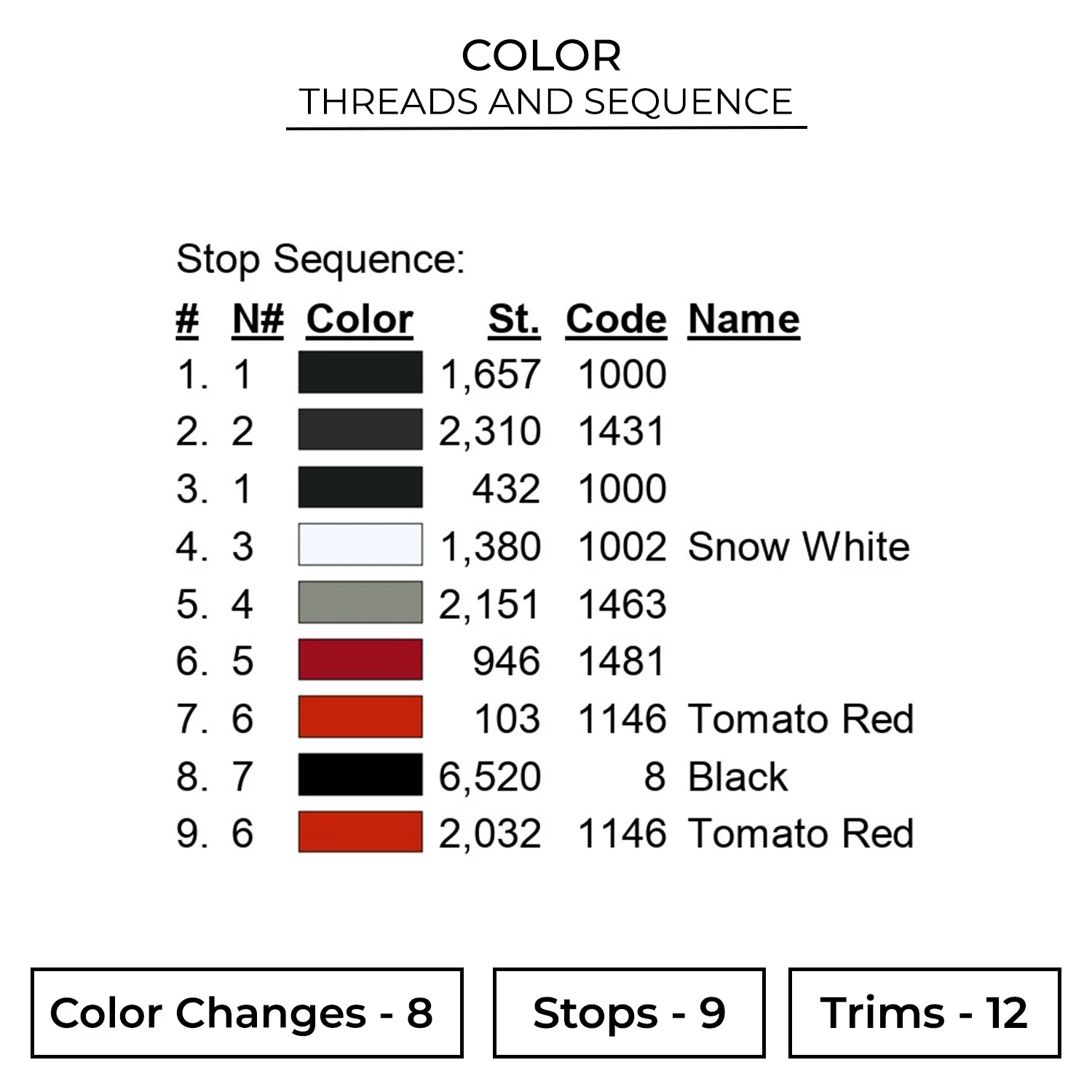 Turbo Okarun Eyes Embroidery Design - Dan Da Dan Anime Embroidery Design 2 Color DDD18