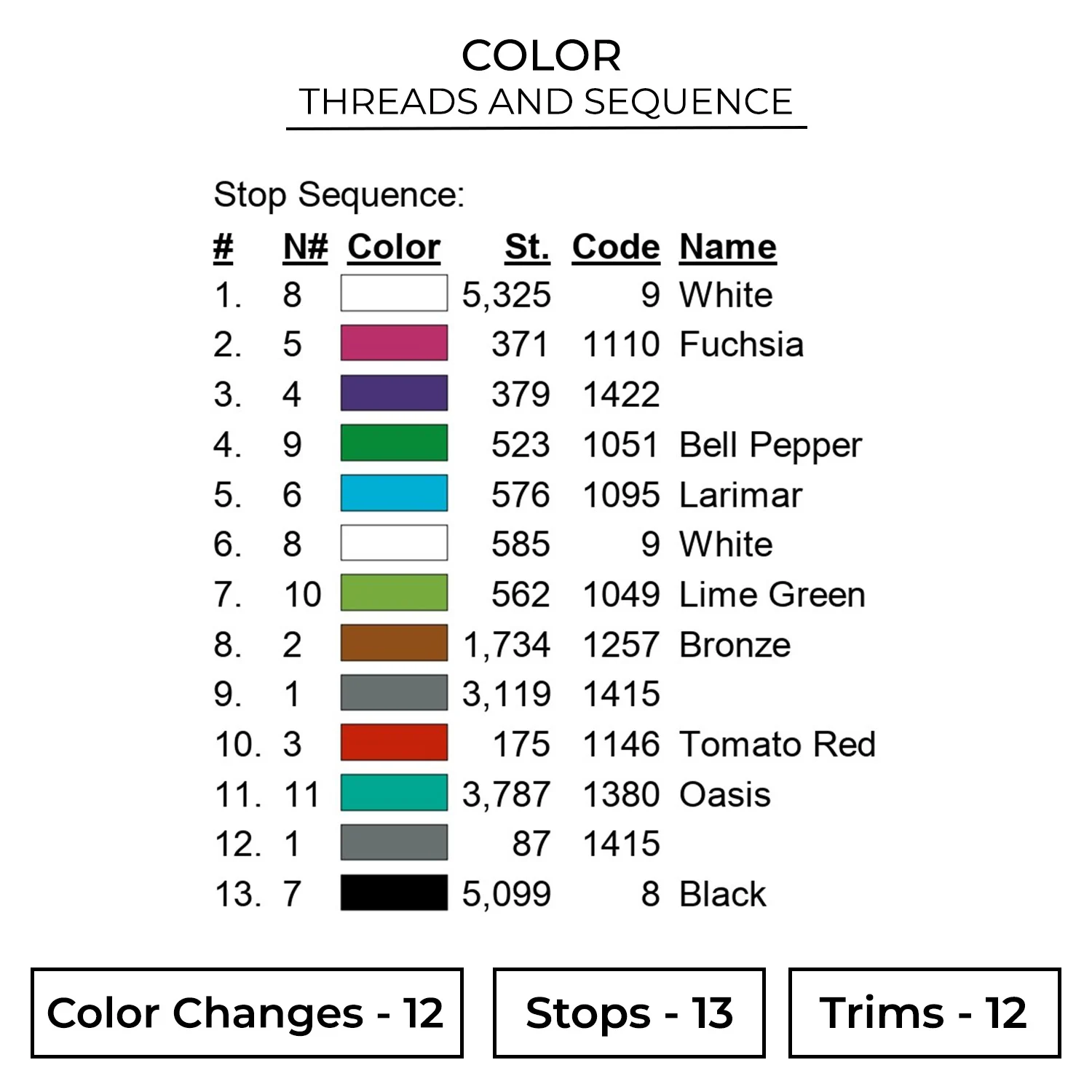 Bicycle with Flowers Embroidery Design 2 Color EMG43