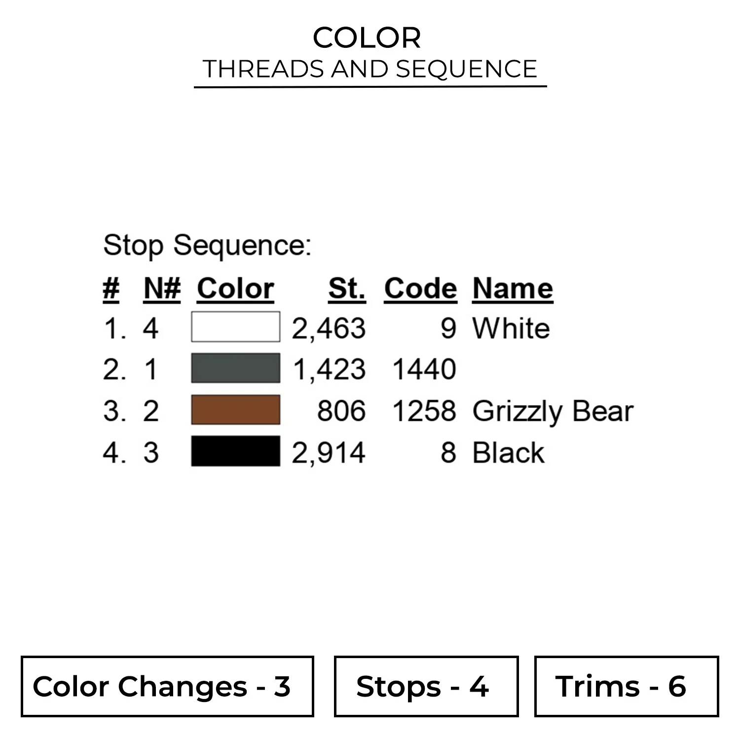 Rifle Gun Embroidery Design 2 Color EMG54