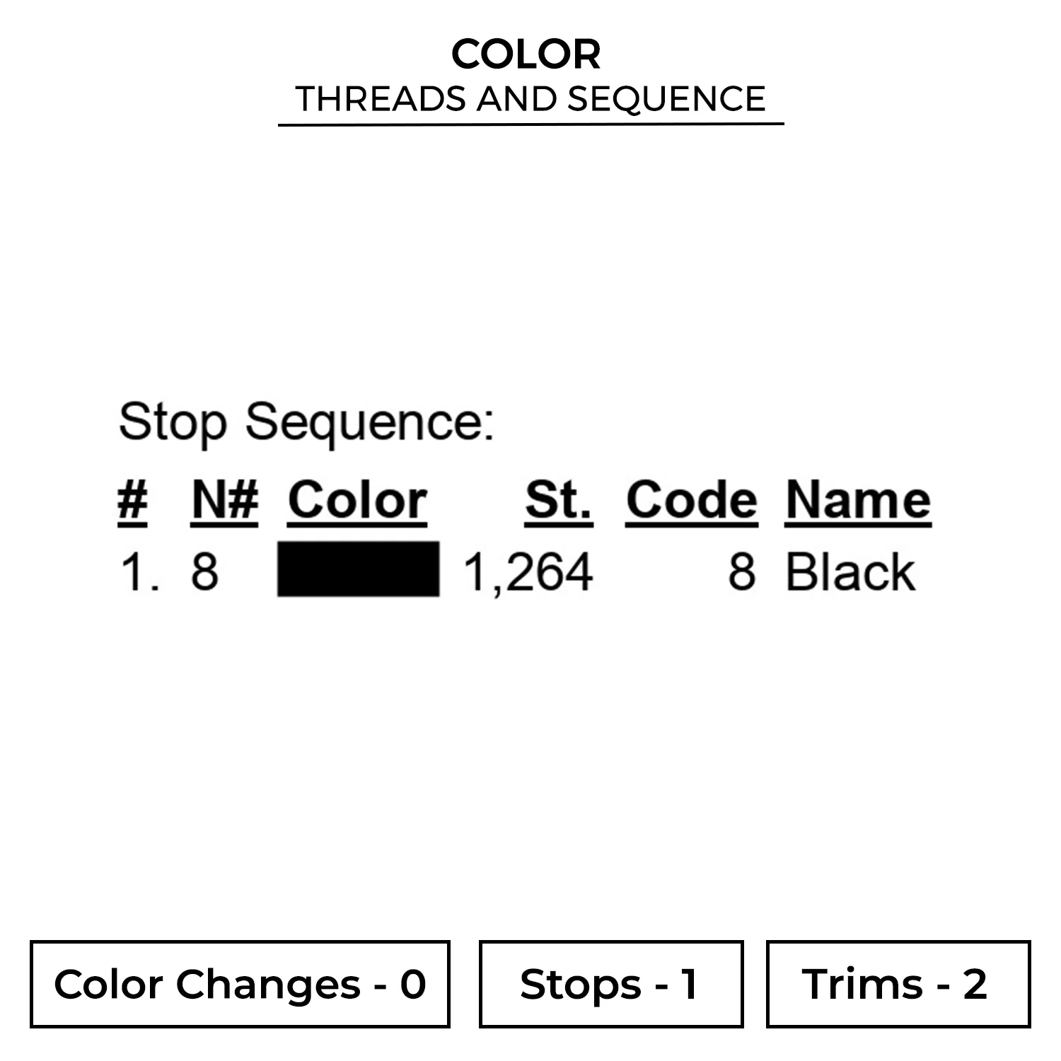 Gymshark Logo Embroidery Design 2 Color GYM14