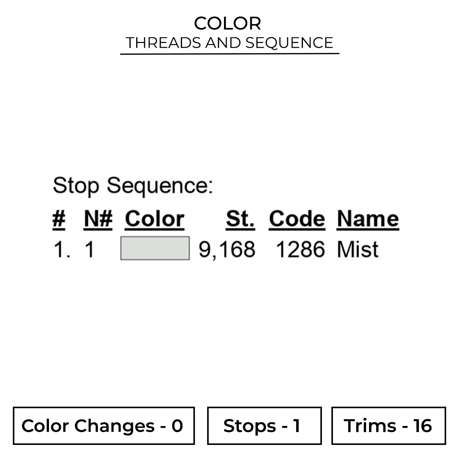 Kuma Symbol Embroidery Design - One Piece Anime Embroidery Design 2 Color ONP359