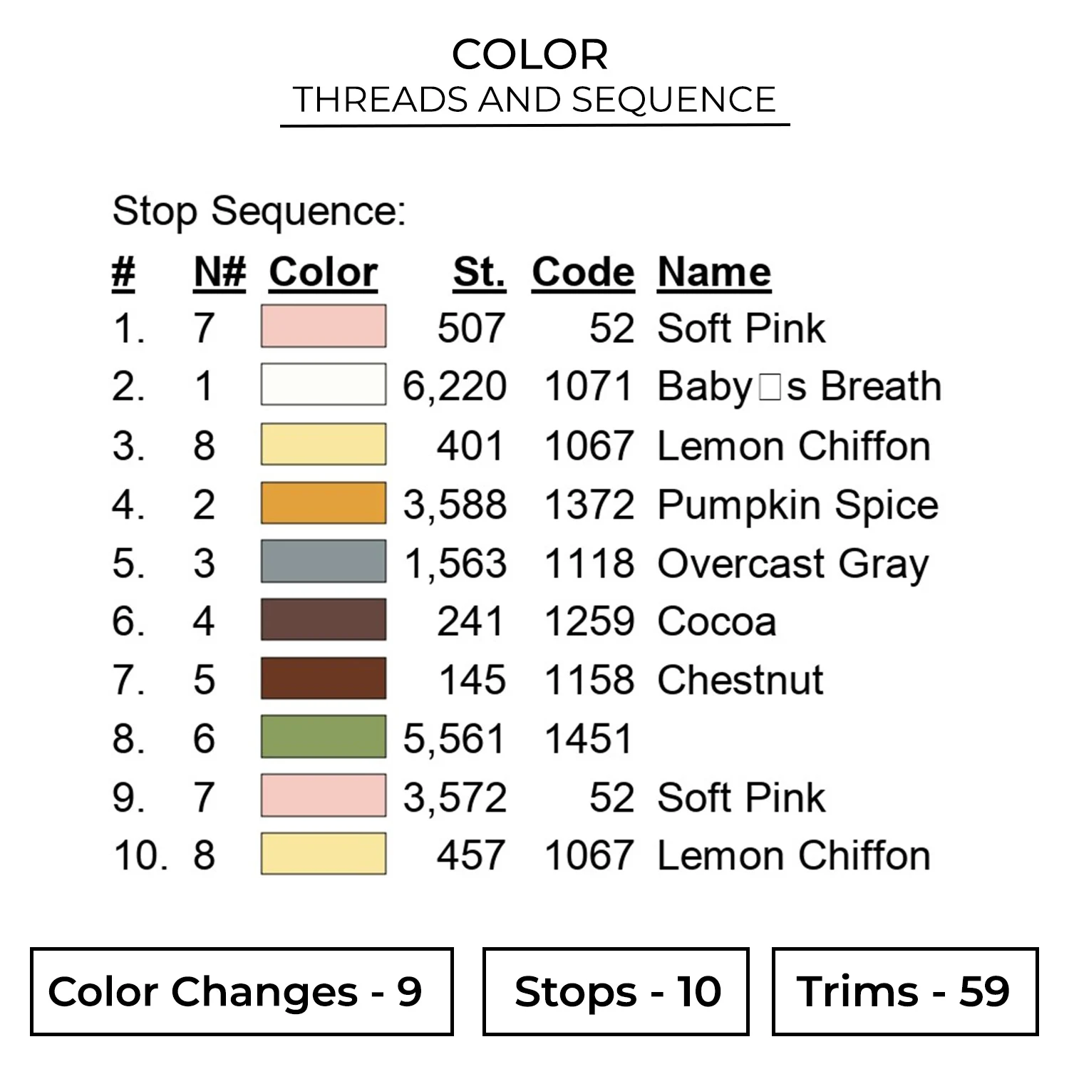 Our Lady of Fatima Embroidery Design - Christian Embroidery Design 2 Color RLG34