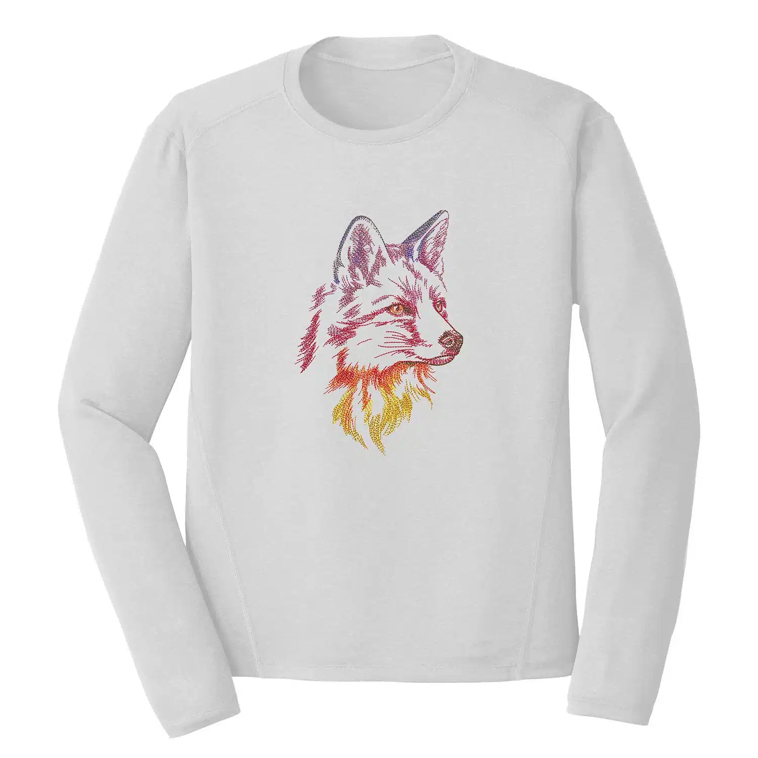 Fox Embroidery Design - Fox Embroidery Design 1 Mockup AML33