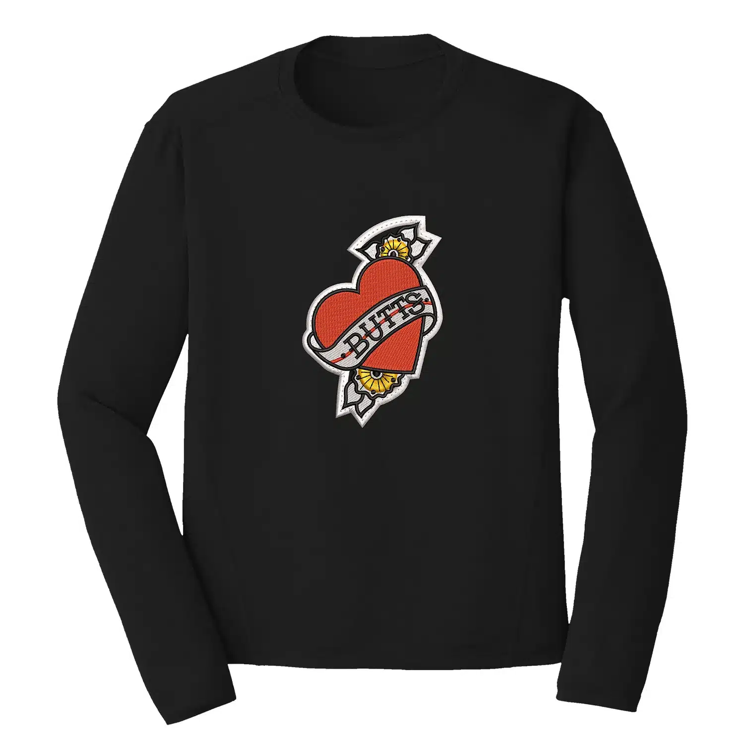 Heart Butts Embroidery Design – Love & Valentine 1 Mockup LAV102