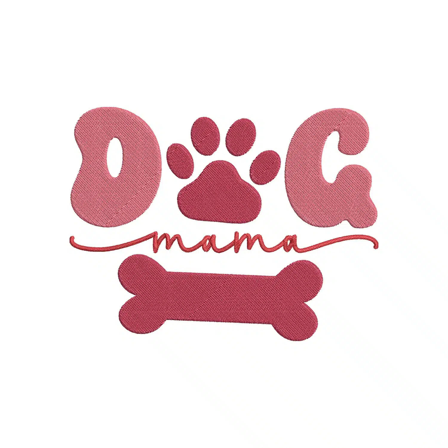 Dog Mama Embroidery Design Dog Mama Embroidery Design