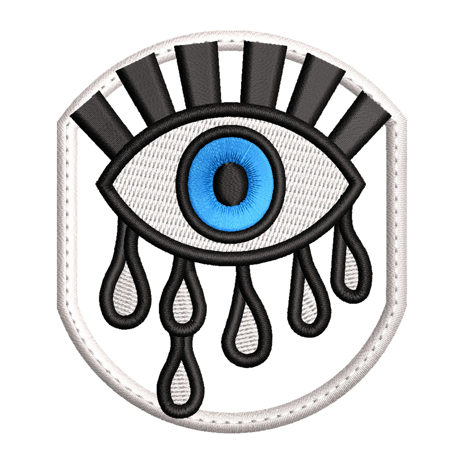 Evil Eye Embroidery Design
