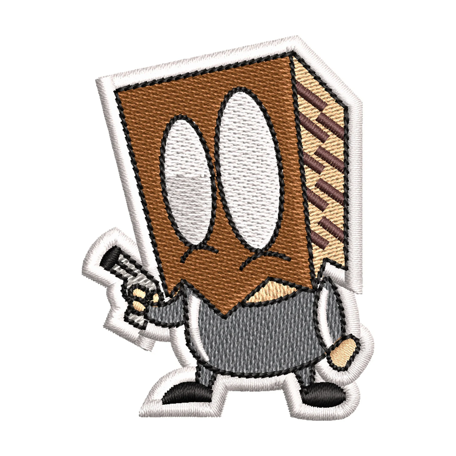 Mini Bandit Embroidery Design