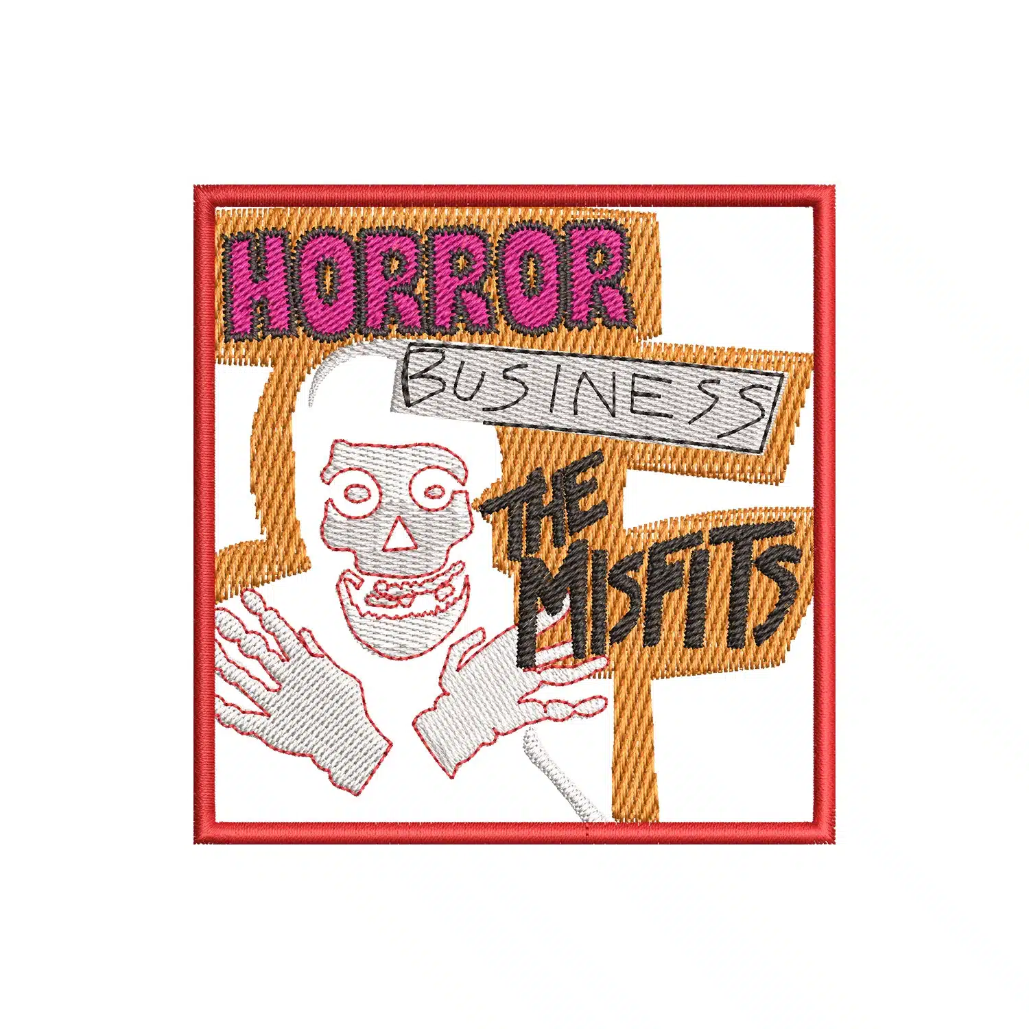 Horror Business Embroidery Design