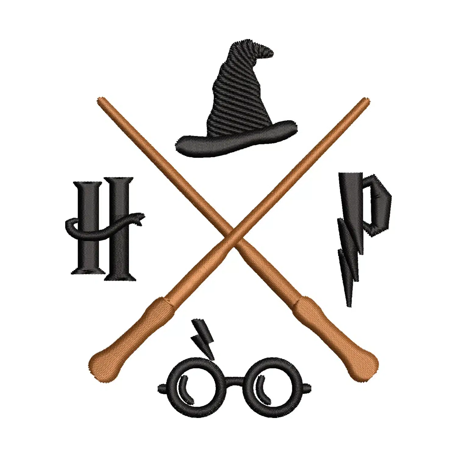 Wizard Signs Embroidery Design - Harry Potter | Embroiplanet