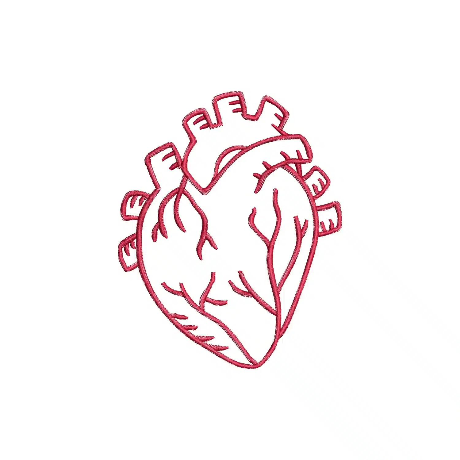 Heart Embroidery Design