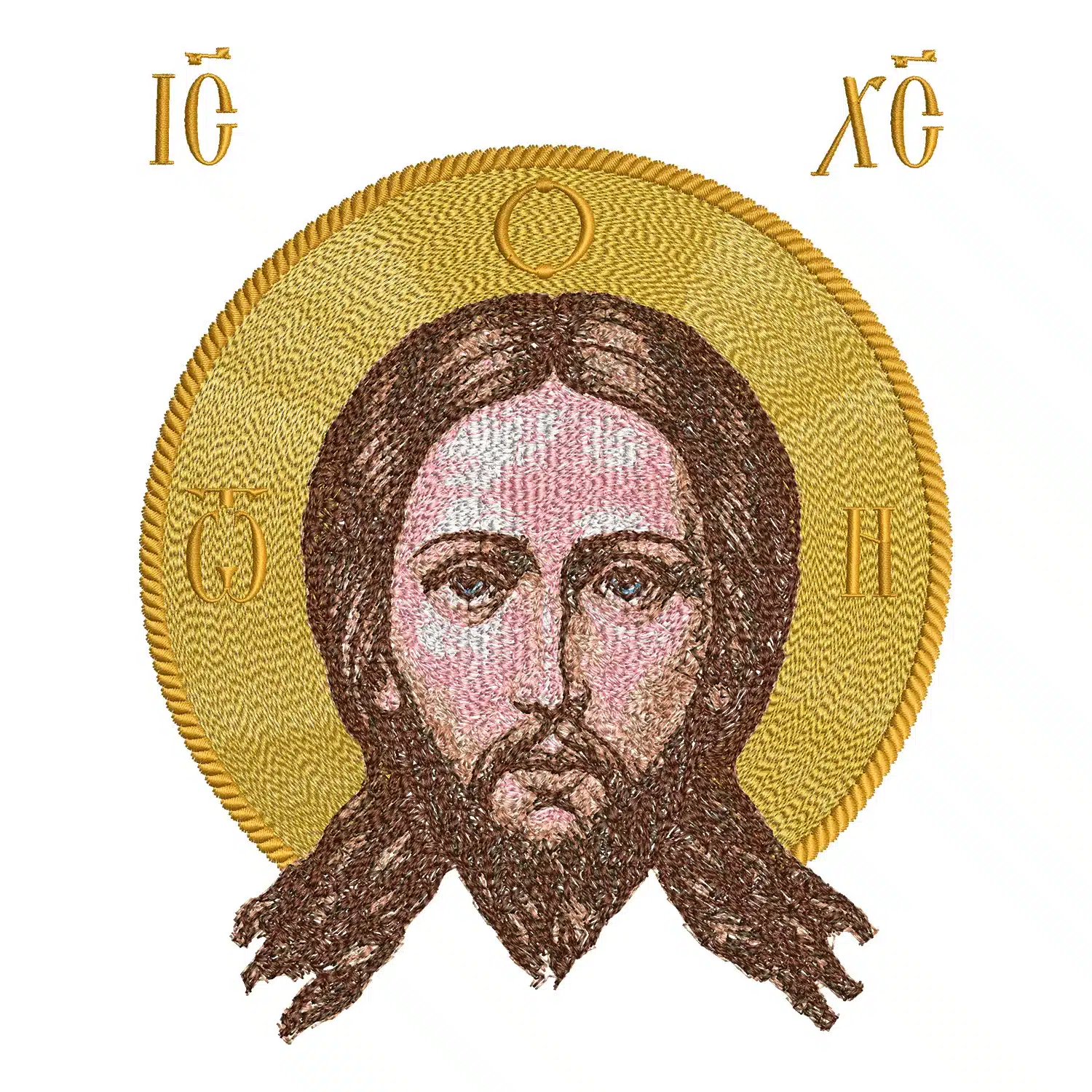Jesus Christ Embroidery Design