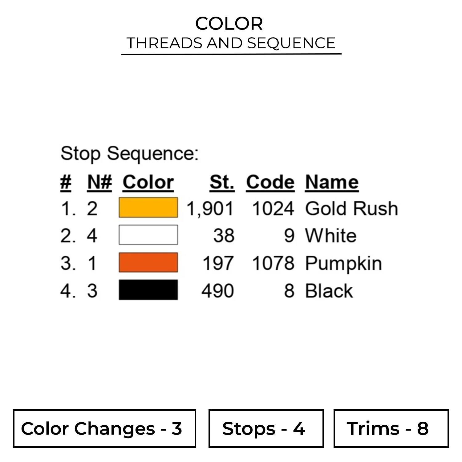 Duck Embroidery Design - Bird Embroidery Design 2 Color BRD15