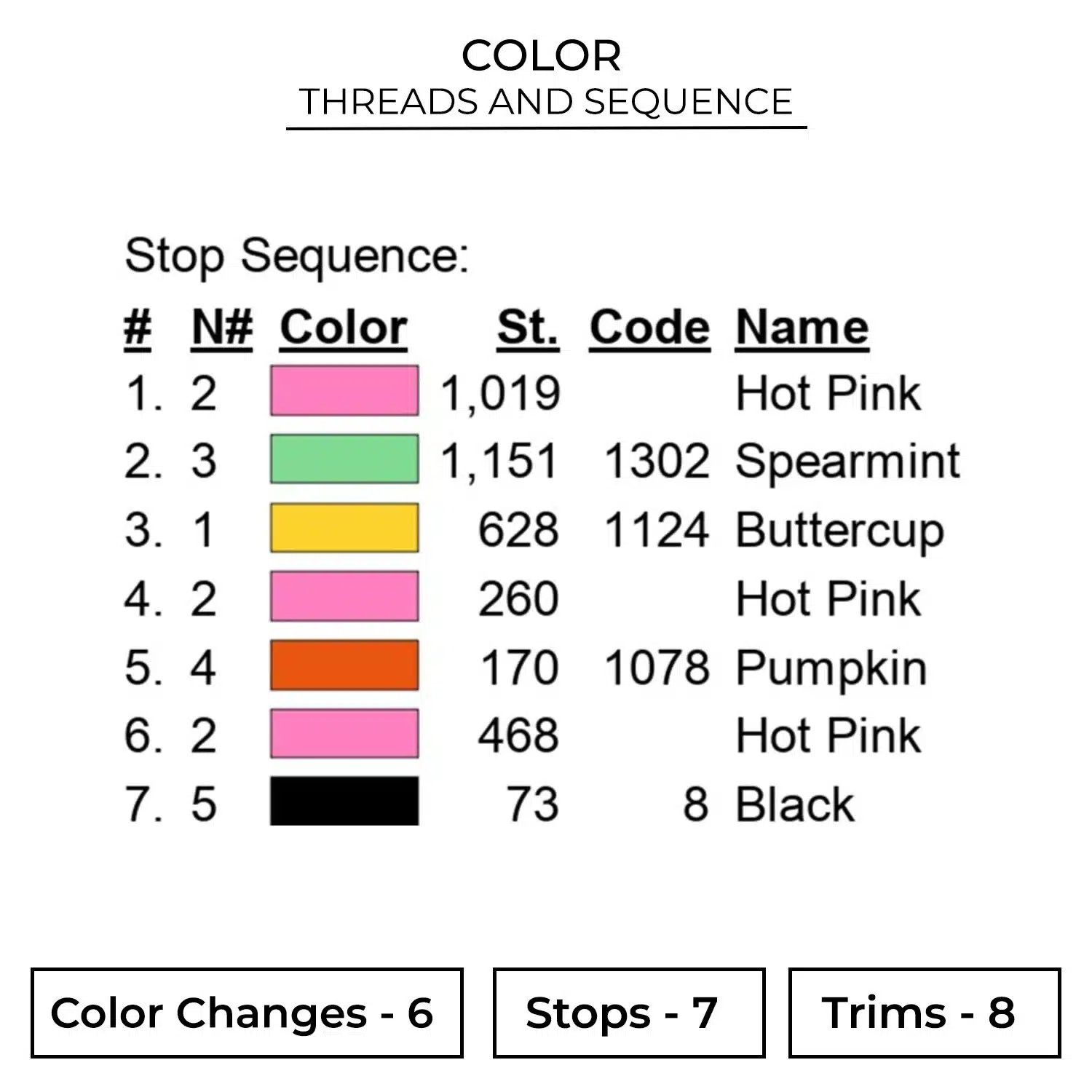 Floral Butterfly Embroidery Design - Butterfly Embroidery Design 2 Color BTF09