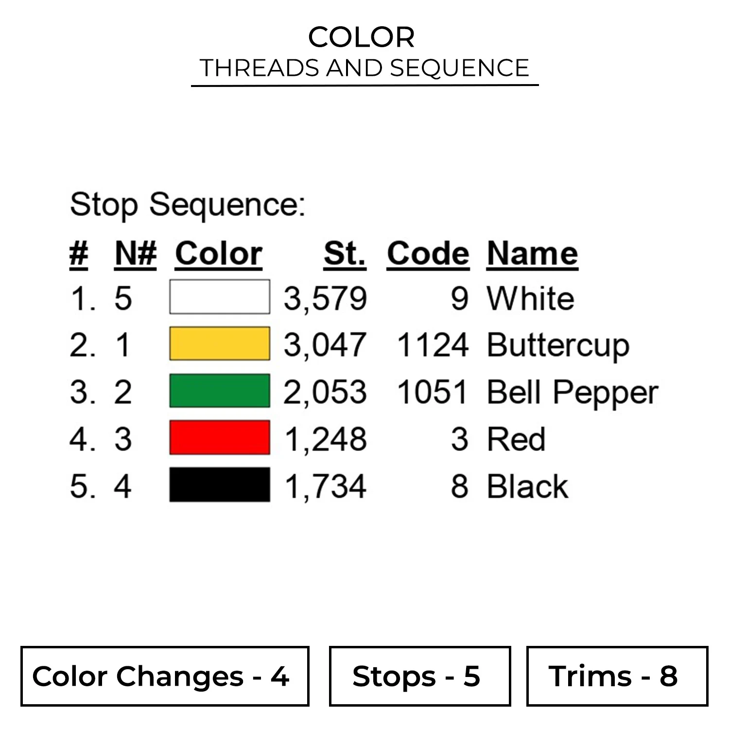 Mario Flower Embroidery Design - Super Mario 2 Color OTC395