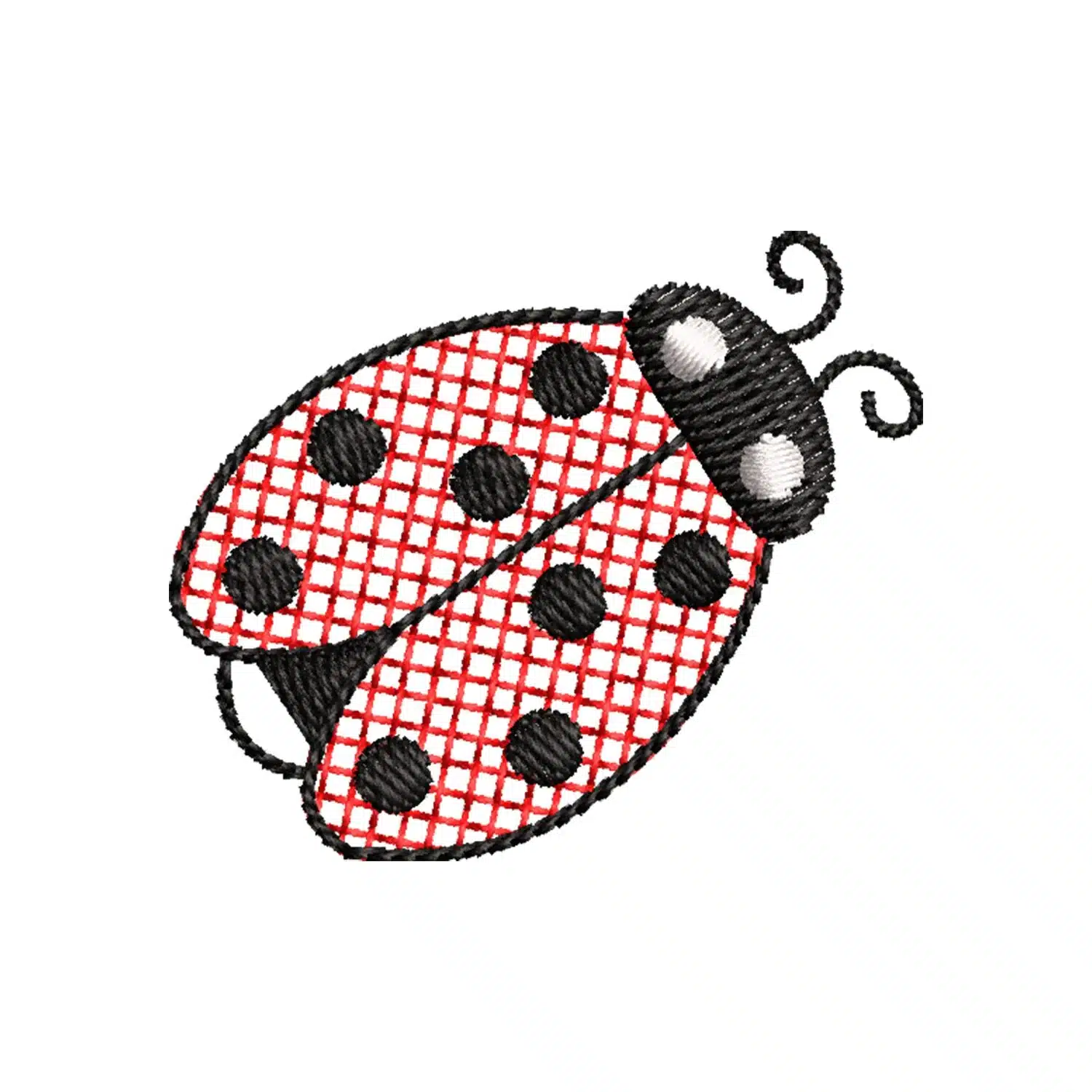 Ladybug Embroidery Design