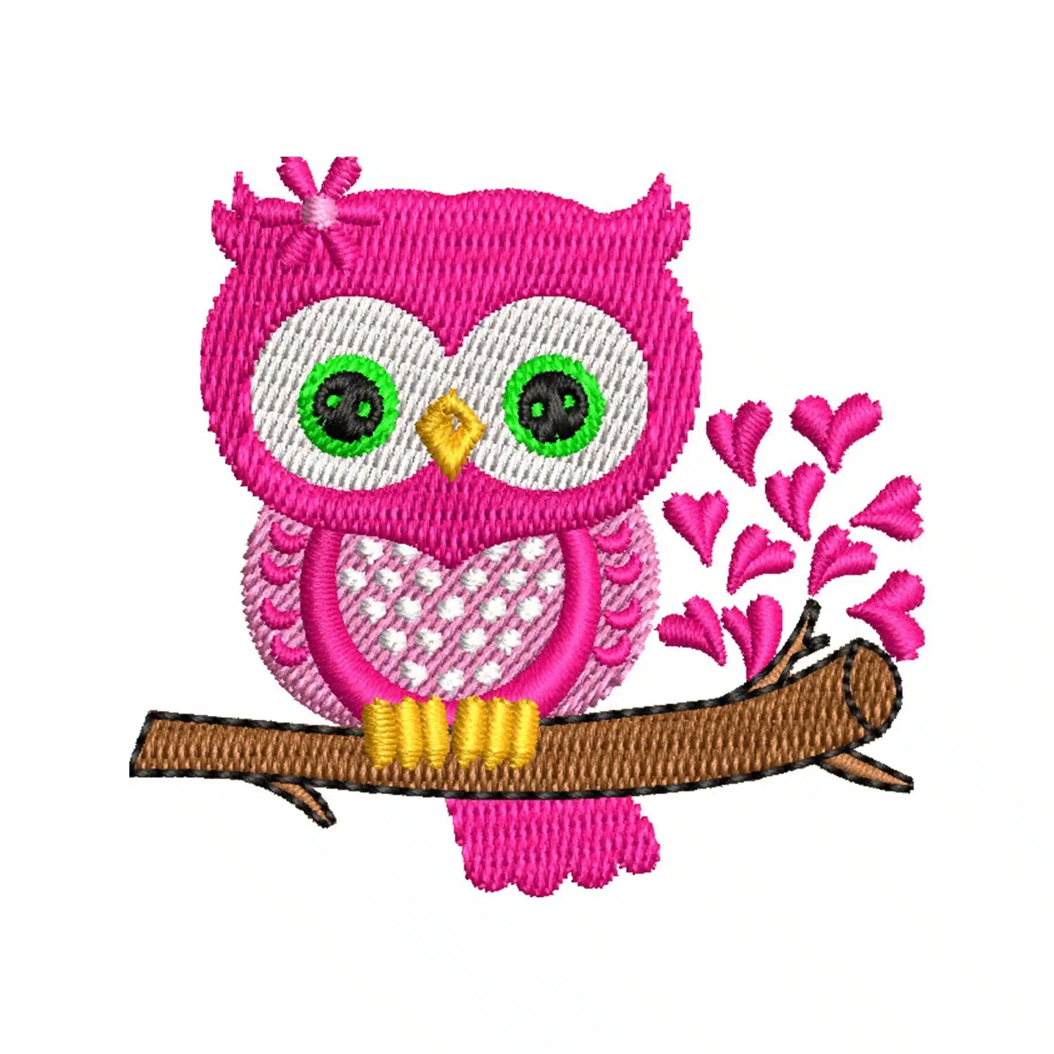 Owl Embroidery Design