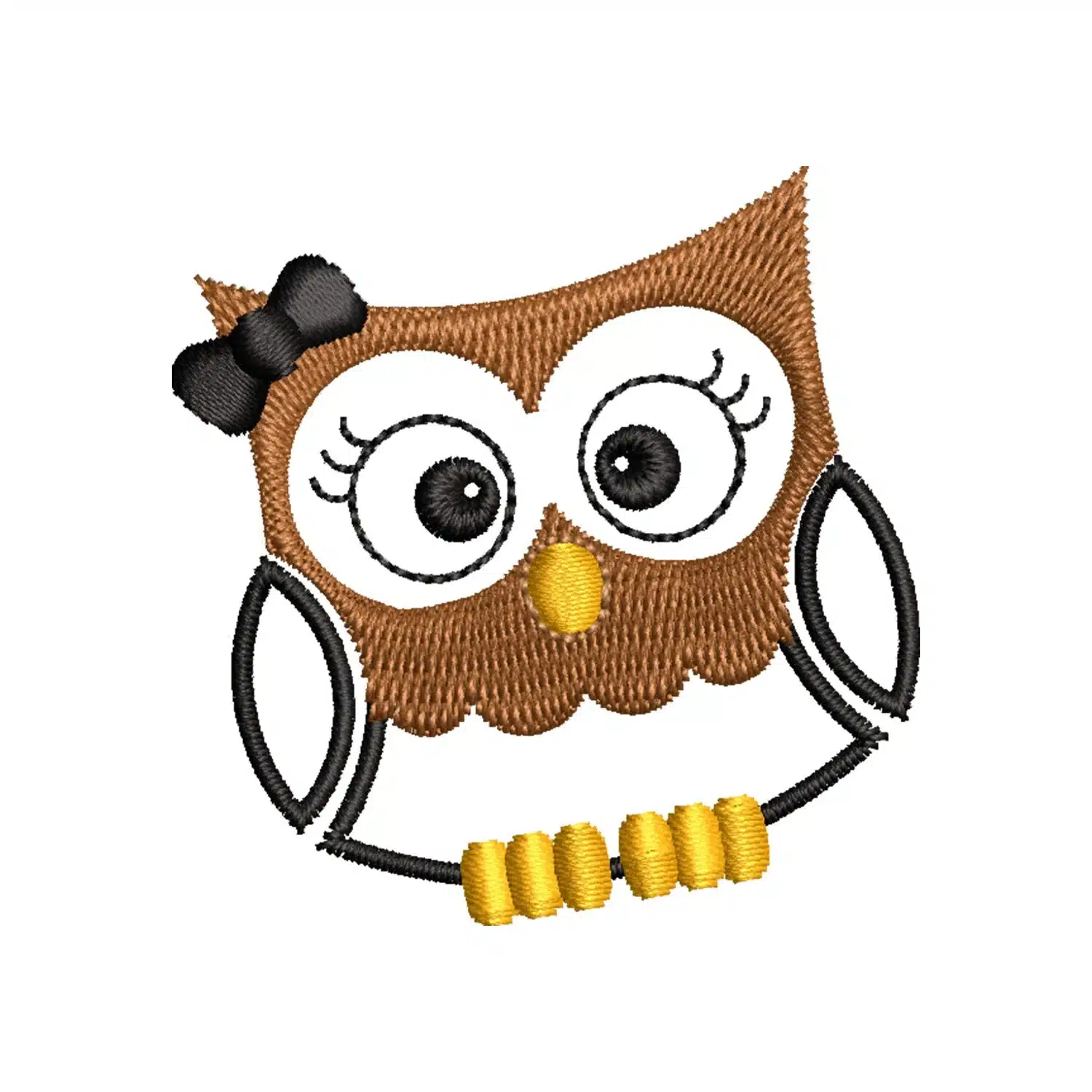 Owl Embroidery Design Owl Embroidery Design