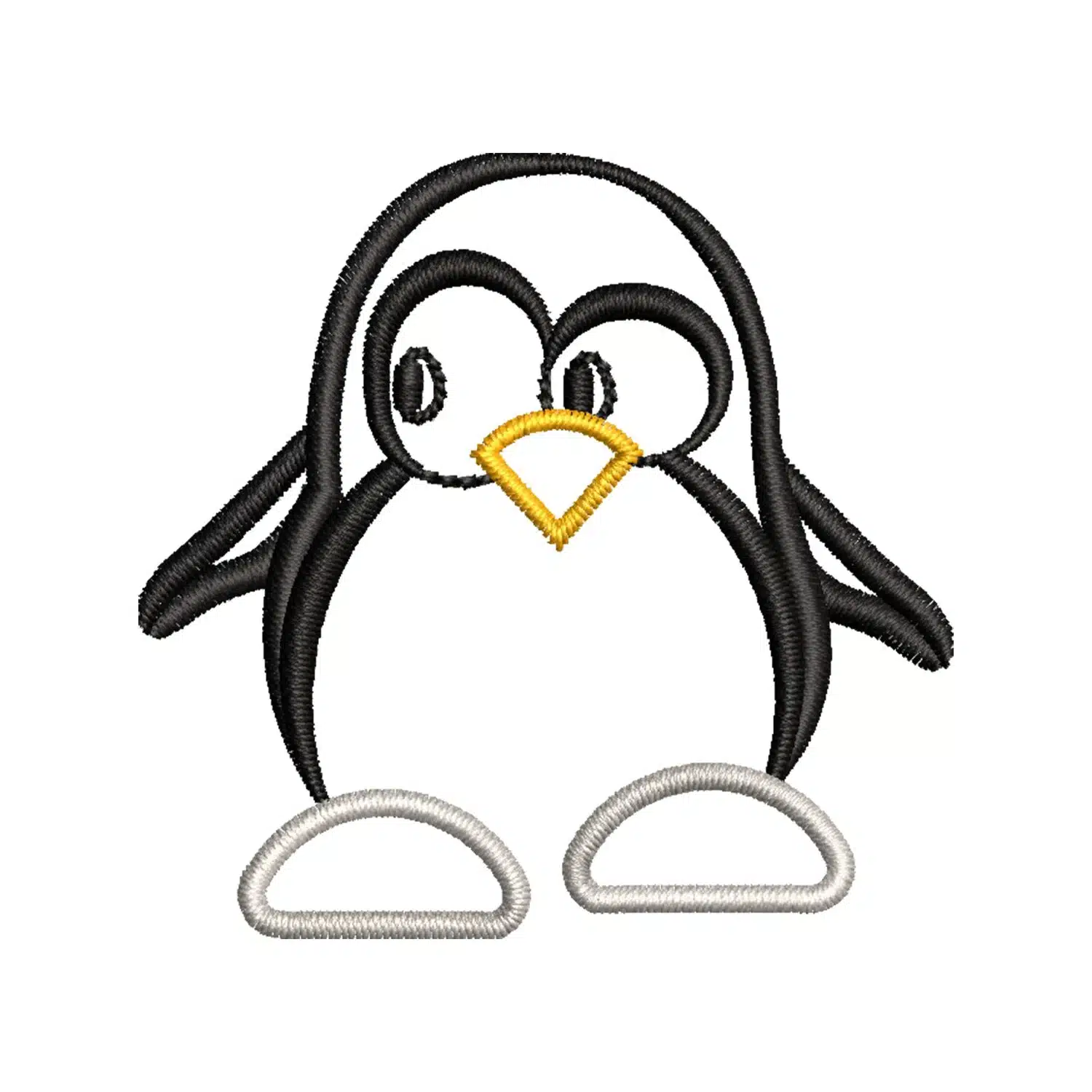 Penguin Embroidery Design
