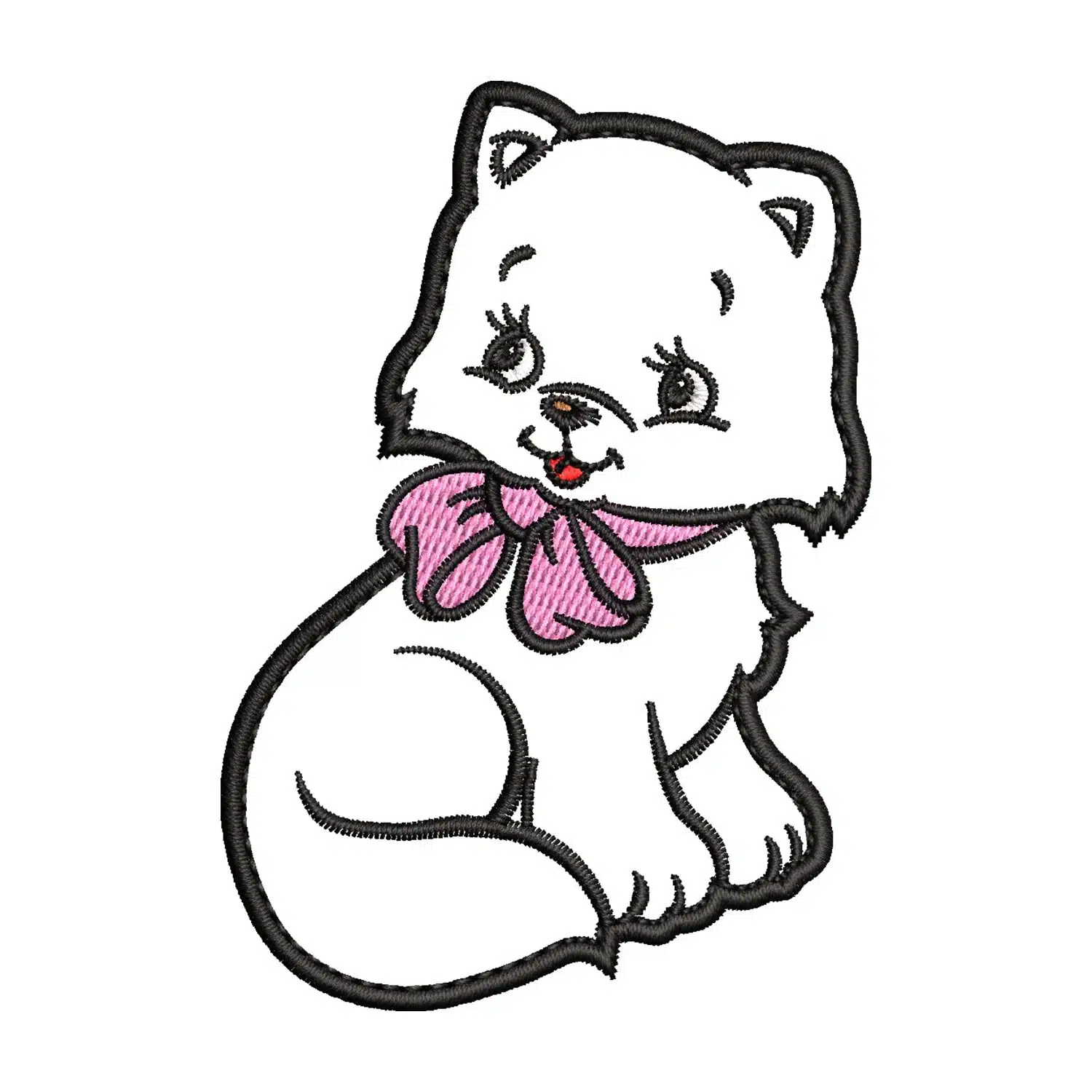 Cute Dog Embroidery Design