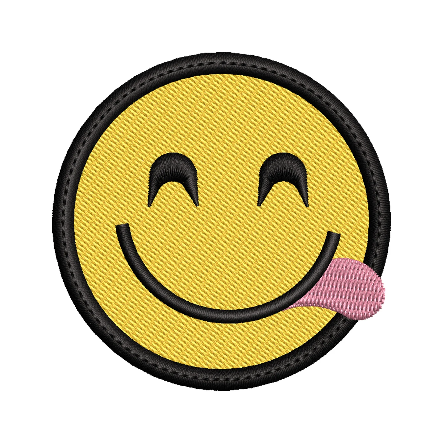 Yummy Emogi Embroidery Design